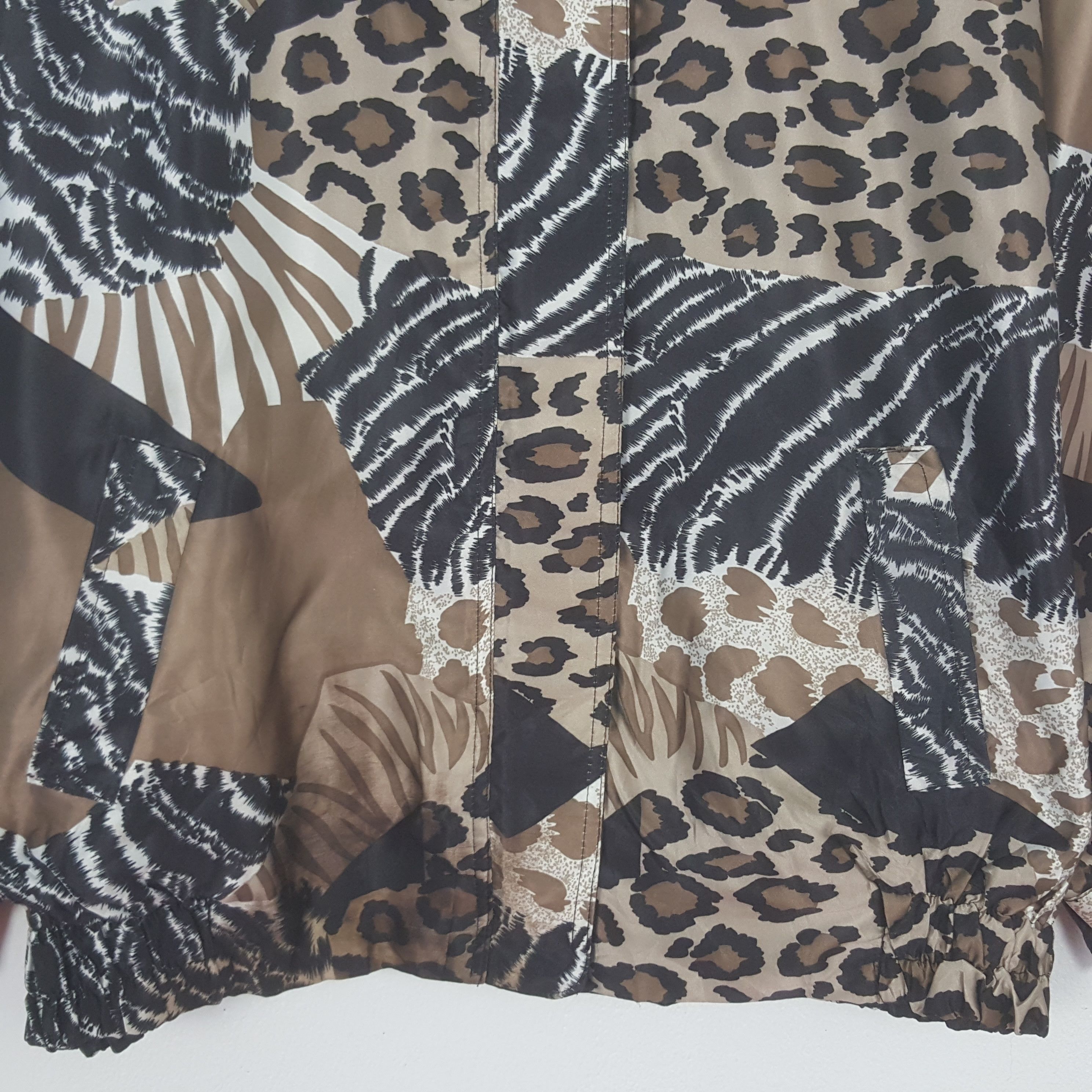 Other Vintage Leopard Style Reversible Jacket Size XL / US 12-14 / IT 48-50 - 2 Thumbnail