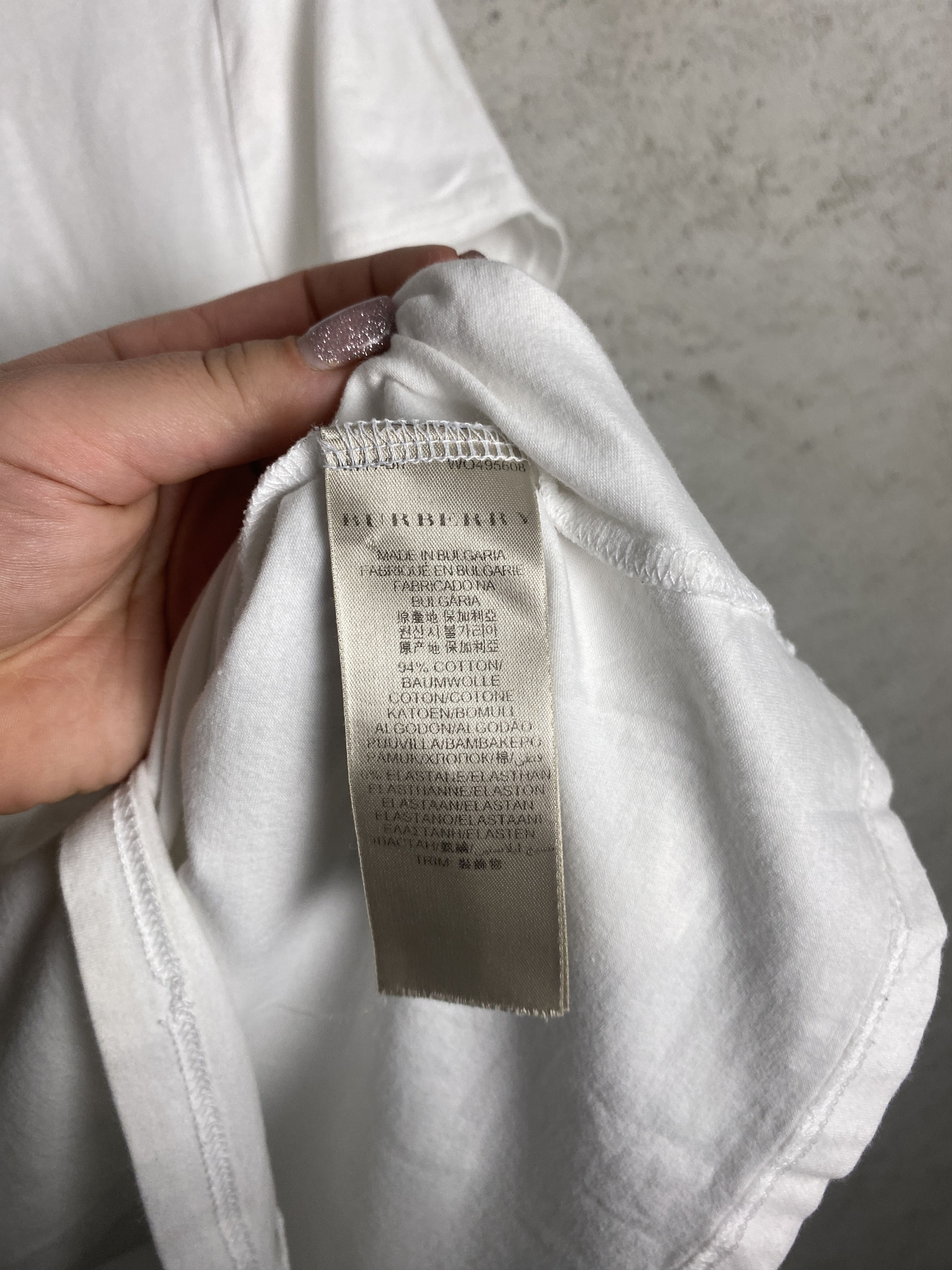 Burberry Burberry nova check t-shirt tee casual small logo Size L / US 10 / IT 46 - 4 Thumbnail