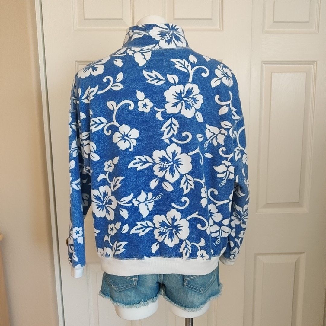 Urban Outfitters Out From Under oversized hibiscus sweatshirt sz XS Size XS / US 0-2 / IT 36-38 - 5 Thumbnail