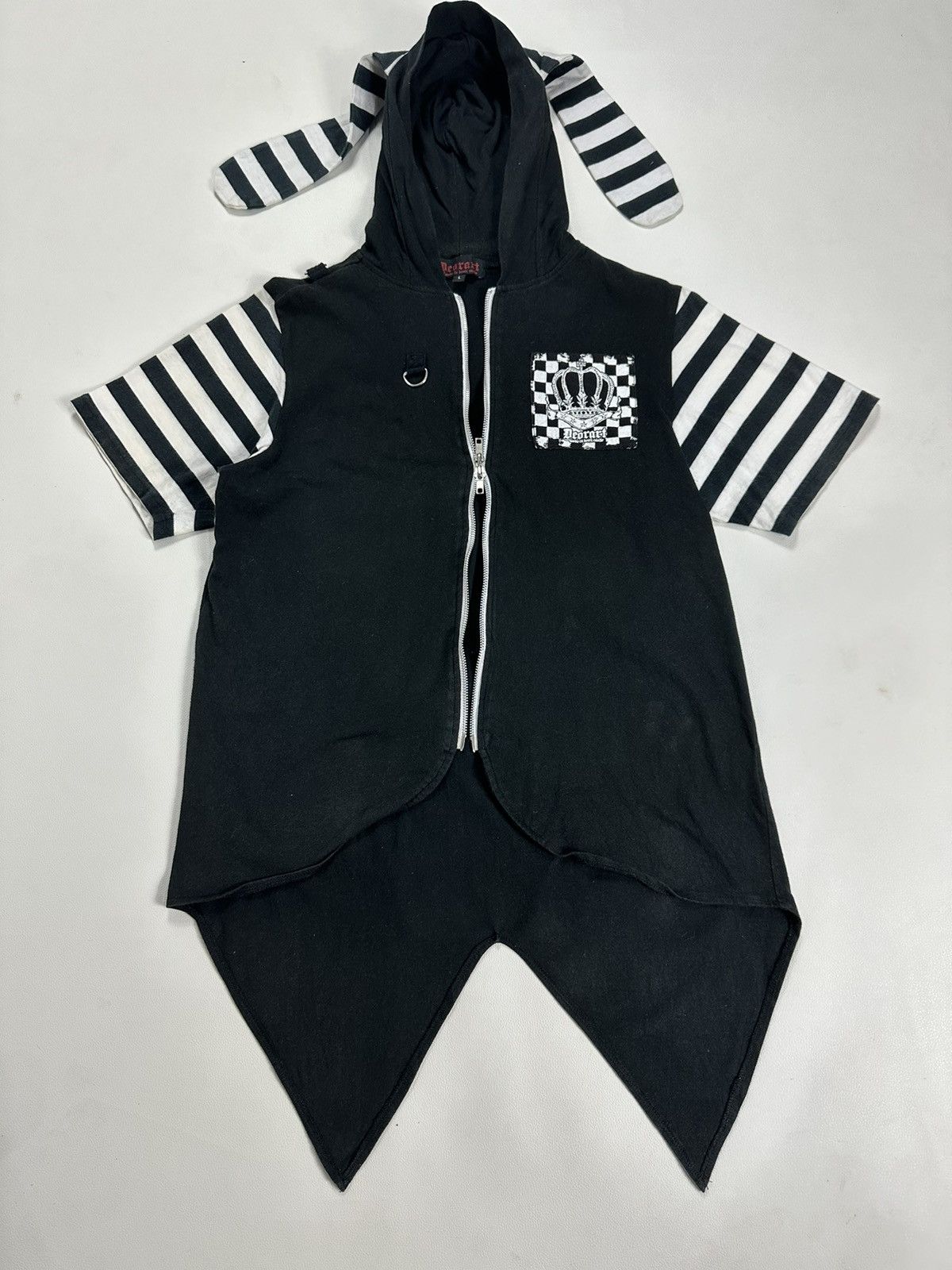 Other Deorart Punk Bondage Bunny Hooded Zip Tshirt Size US S / EU 44-46 / 1 - 6 Thumbnail
