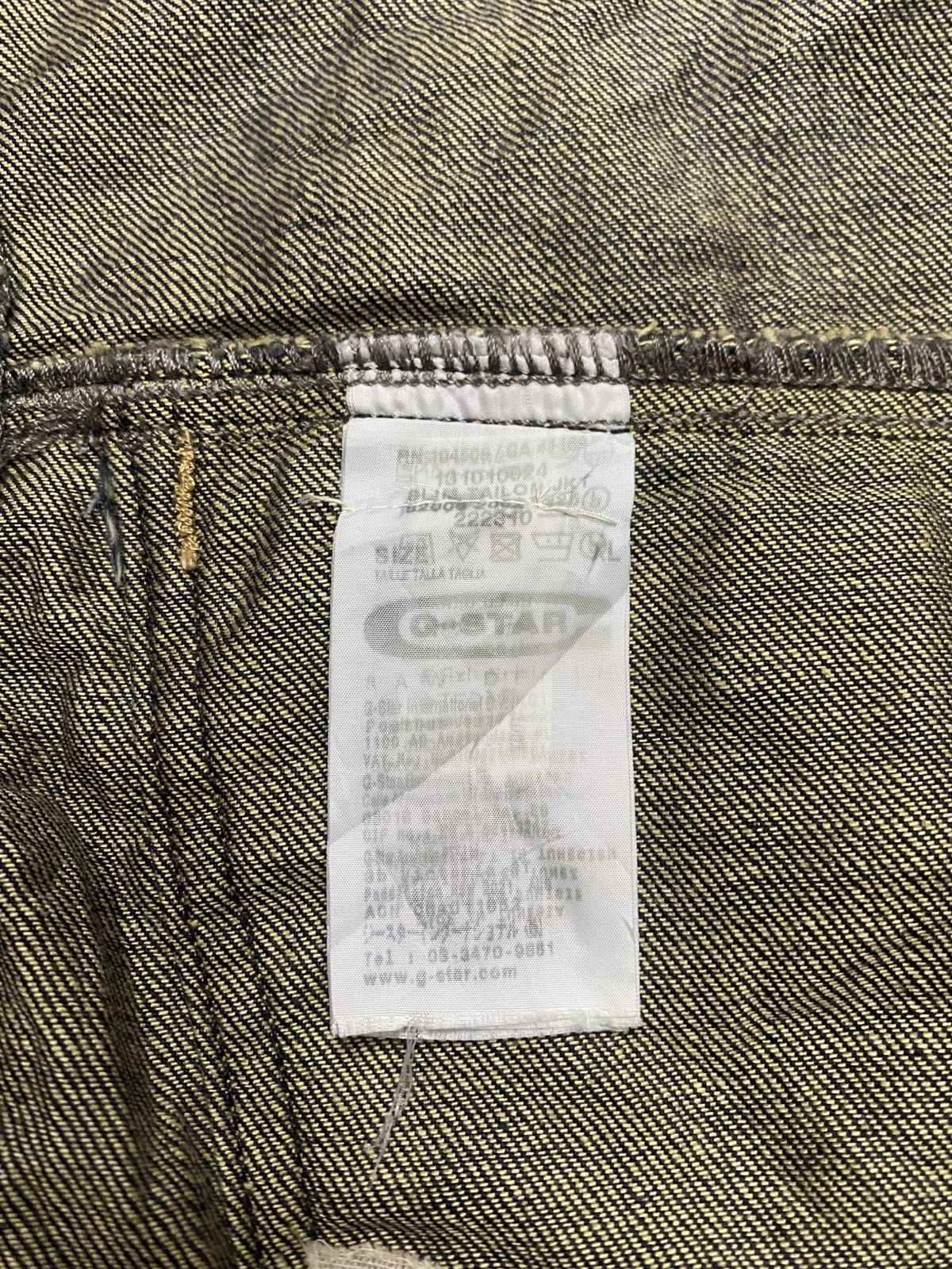 G-Star G-STAR RAW distressed denim jacket with logo patch Size US XL / EU 56 / 4 - 7 Thumbnail