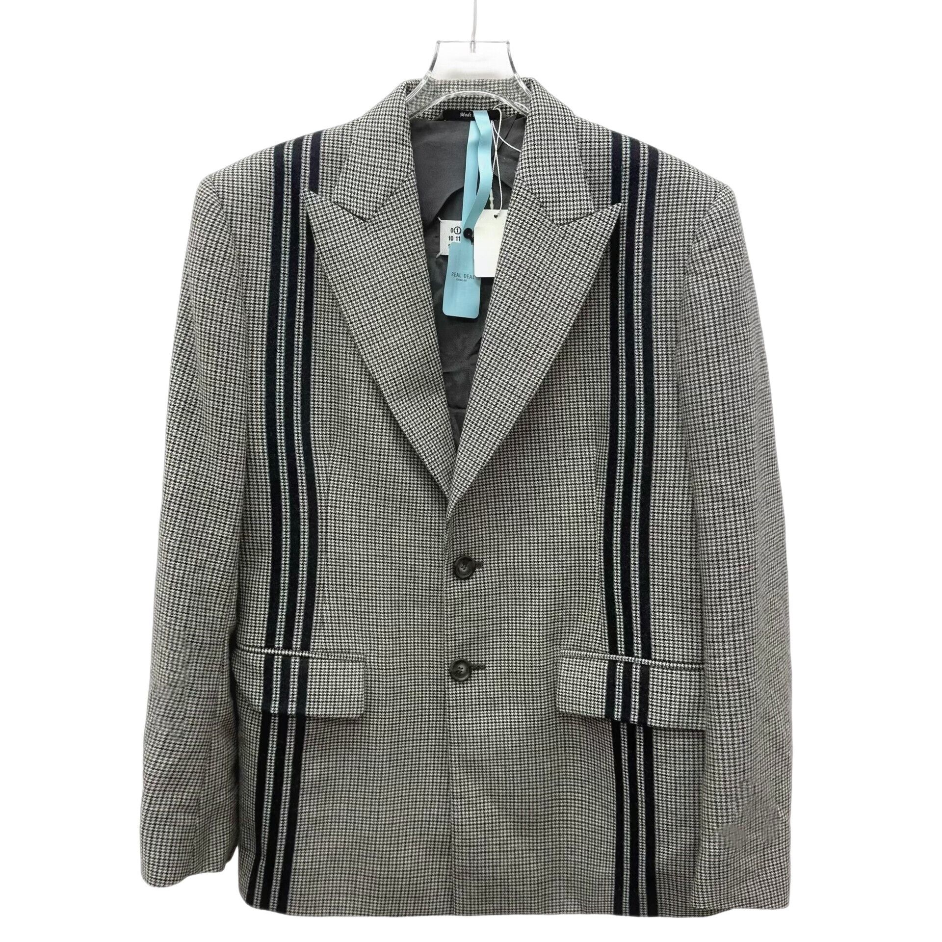 Maison Margiela Maison Margiela Houndstooth Striped Blazer IT 38 Size XS / US 0-2 / IT 36-38 - 1 Thumbnail