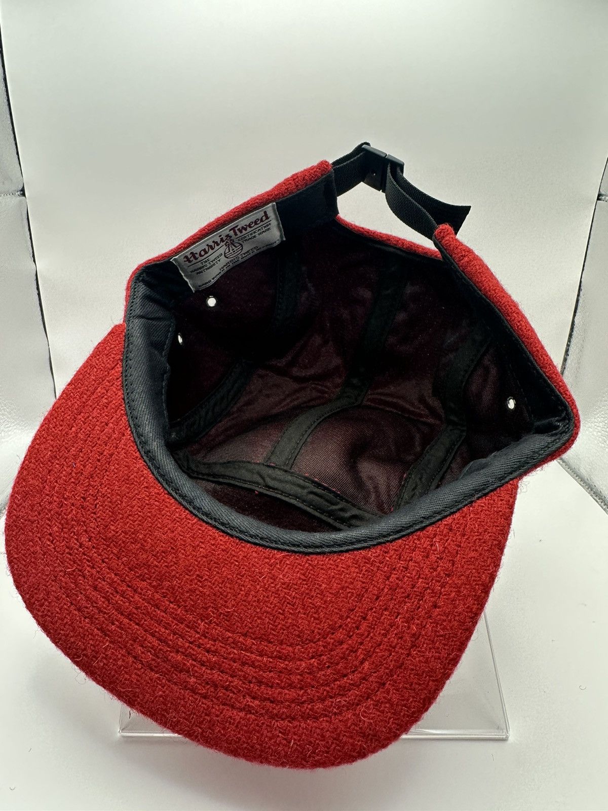 Supreme Supreme Logo Harris Tweed Camp Cap Size ONE SIZE - 4 Thumbnail