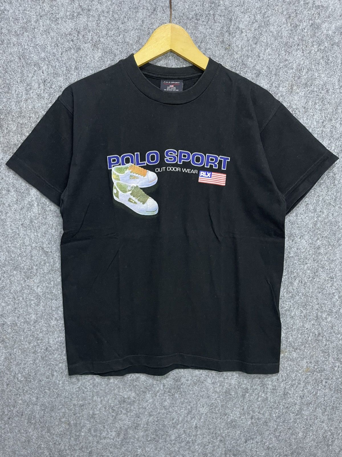 Polo Ralph Lauren Vintage Polo Sport Ralph Lauren T-Shirt Size US M / EU 48-50 / 2 - 1 Thumbnail