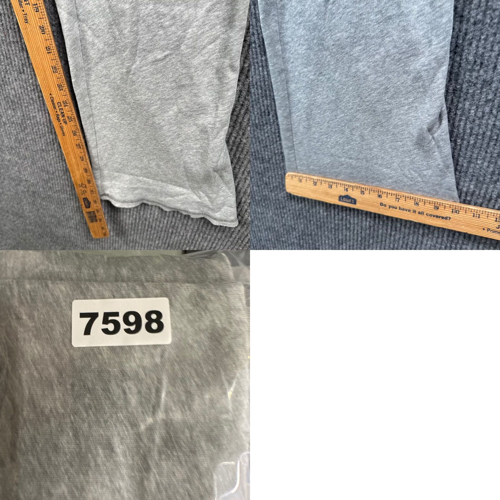 Vintage VINTAGE PINK UT Longhorns Sweatpants Womens M Gray Wide-Leg Y2K Lounge Victoria's Secret PINK Track Pants Women Mens النفس Size 32" / US 10 / IT 46 - 8 Thumbnail