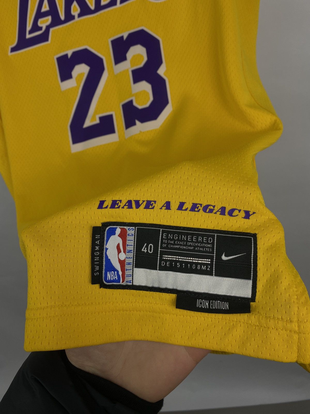 Nike 🇺🇸 Y2K Nike Lebron James 23 L. A. Lakers T-Shirt Y2K Just Don Size US S / EU 44-46 / 1 - 9 Thumbnail