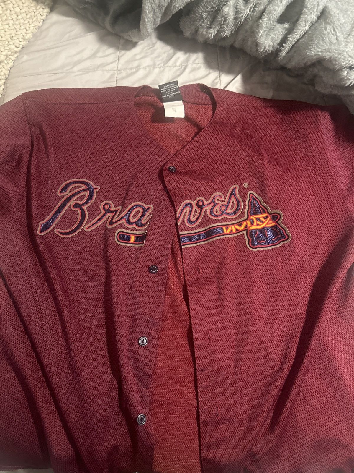 Other BRAVES JERSEY Size US XL / EU 56 / 4 - 1 Preview
