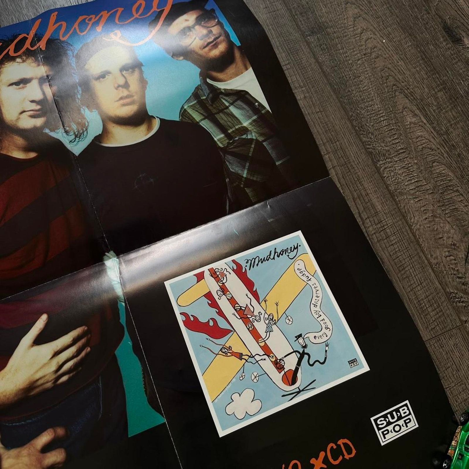 Vintage Mudhoney Every Good Boy Deserves Fudge Record Poster Print Size ONE SIZE - 4 Thumbnail