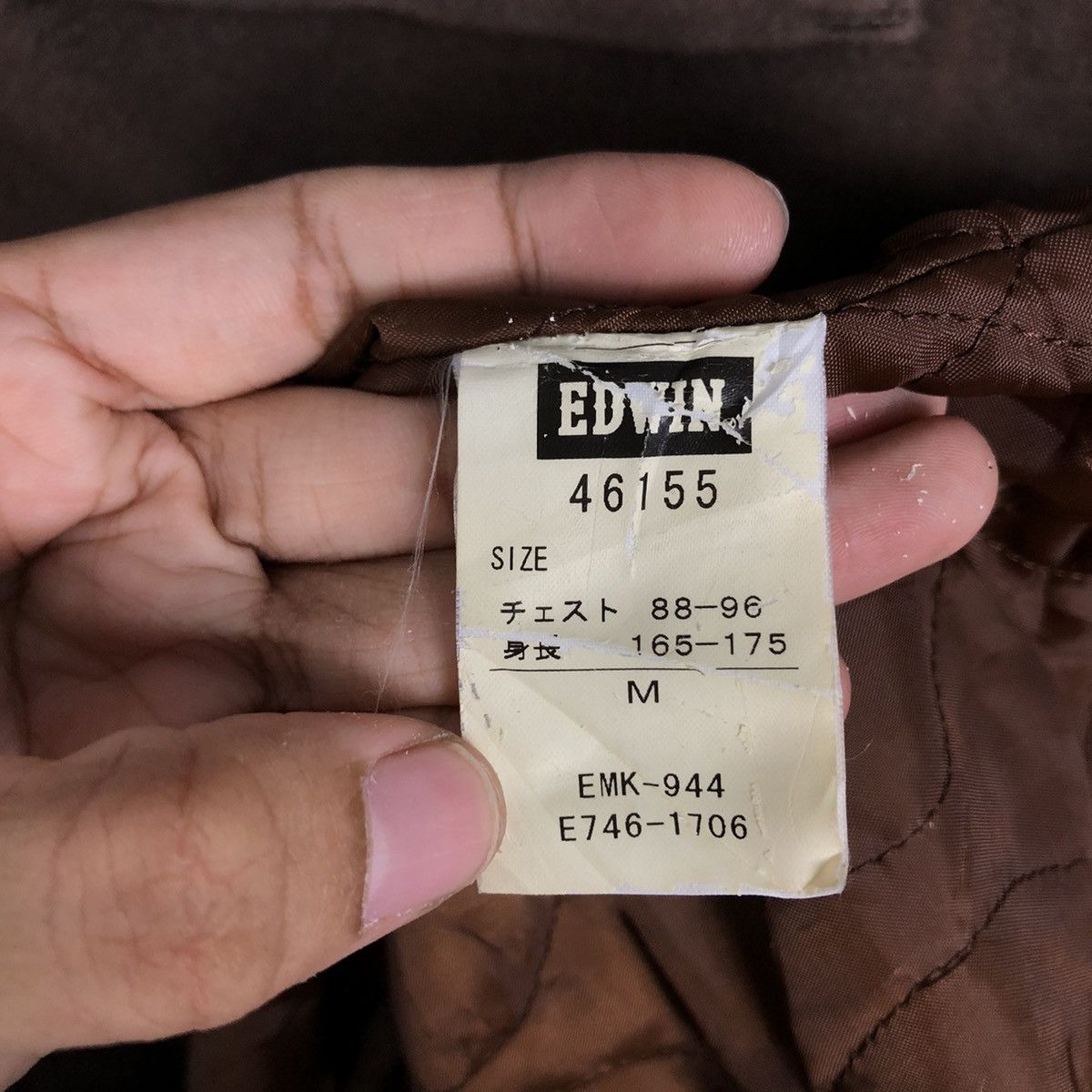Edwin 📌Vintage Chore Biker Jacket Edwin Multi Pocket Sun Faded Size US M / EU 48-50 / 2 - 21 Thumbnail