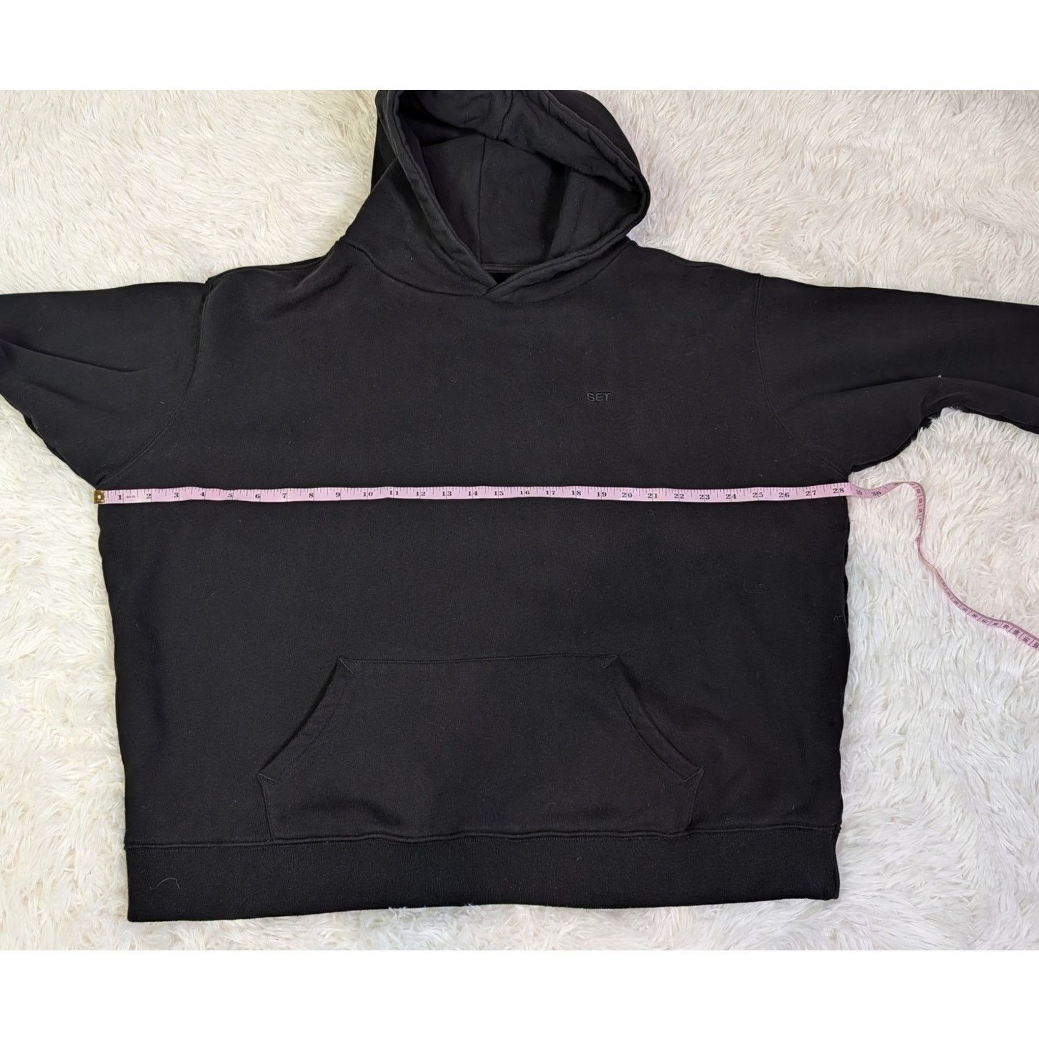 Other SET Active Hoodie XL Black Oversized Pullover Athleisure Size US XL / EU 56 / 4 - 5 Thumbnail