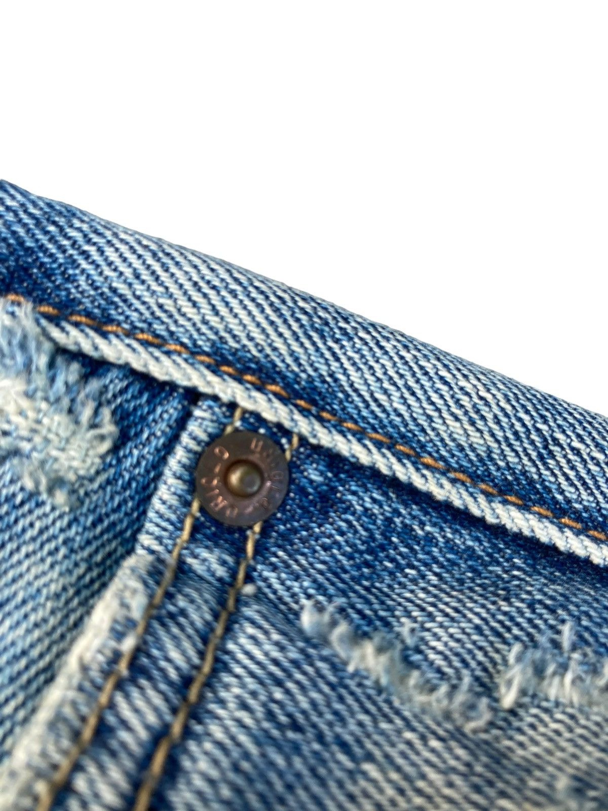 Jun Takahashi × Uniqlo × Vintage Vintage Y2K Kaihara Denim Pants Size US 32 / EU 48 - 10 Thumbnail