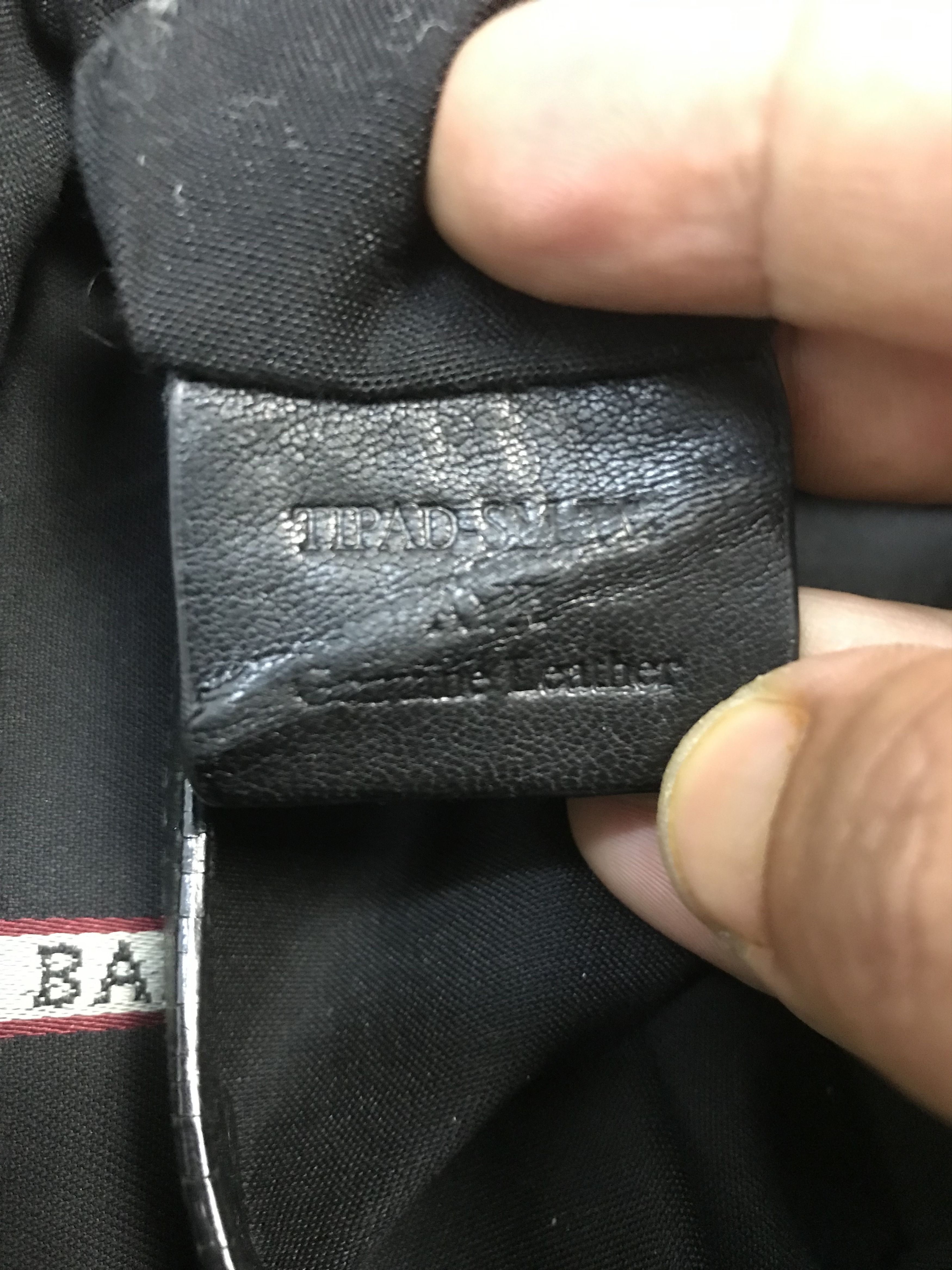 Bally Bally Genuine Leather Black Sling Bag Size ONE SIZE - 15 Thumbnail
