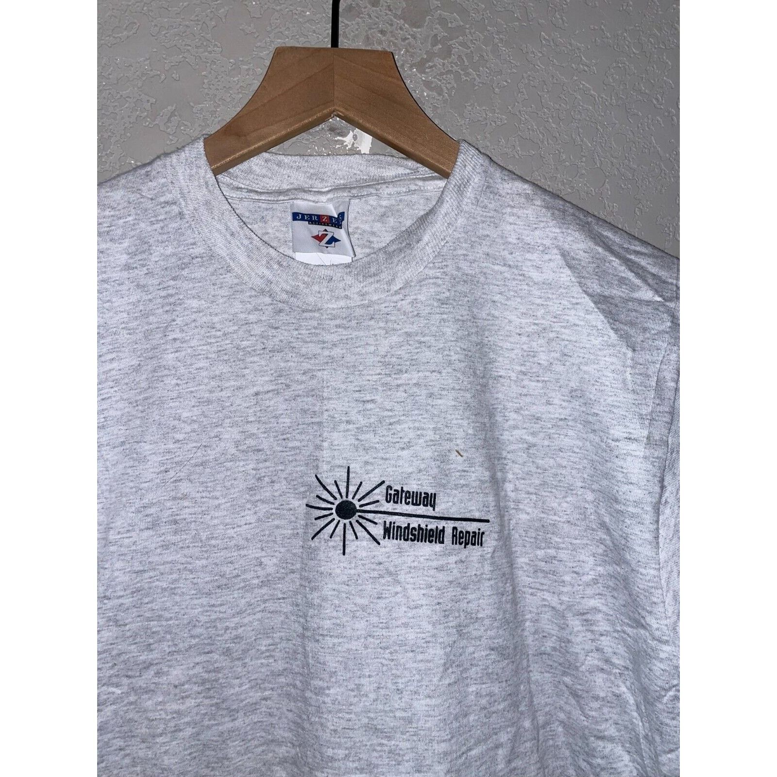 Jerzees Vintage Test Print Shirt Gateway 40 Tee 90s Jerzees VTG M Size US M / EU 48-50 / 2 - 2 Thumbnail