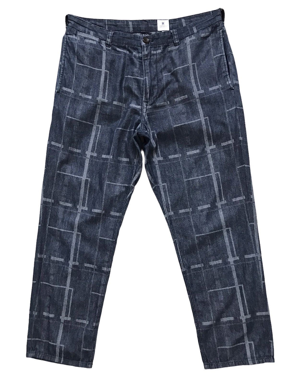 R.Newbold R.Newbold Soft Denim Cropped Trousers Size US 32 / EU 48 - 1 Thumbnail