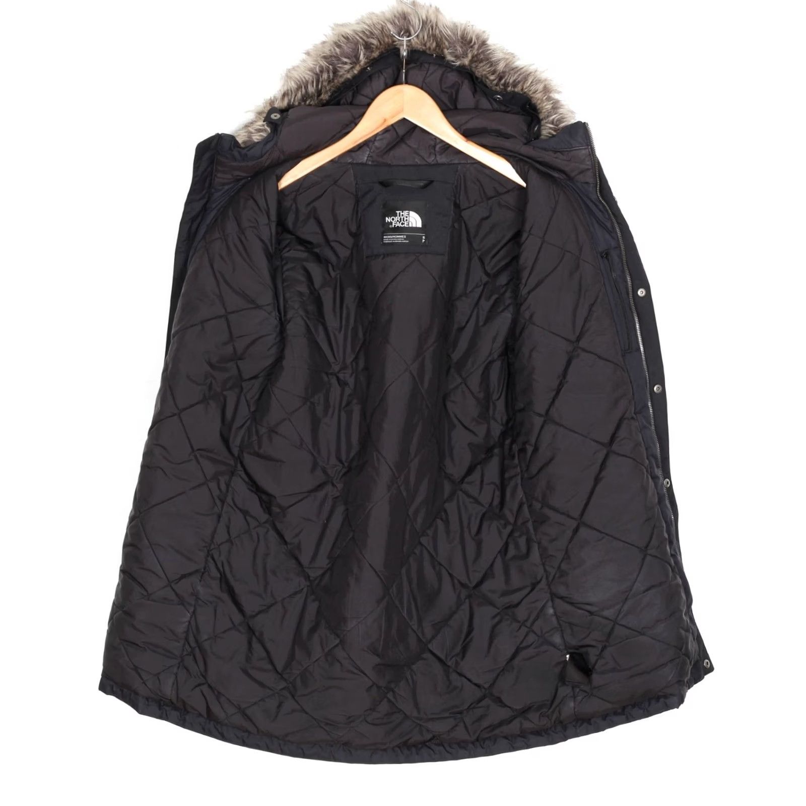 The North Face THE NORTH FACE Zaneck DRYVENT Fur Hooded Insulated Parka Jacket Men Size S Black Size US S / EU 44-46 / 1 - 4 Thumbnail