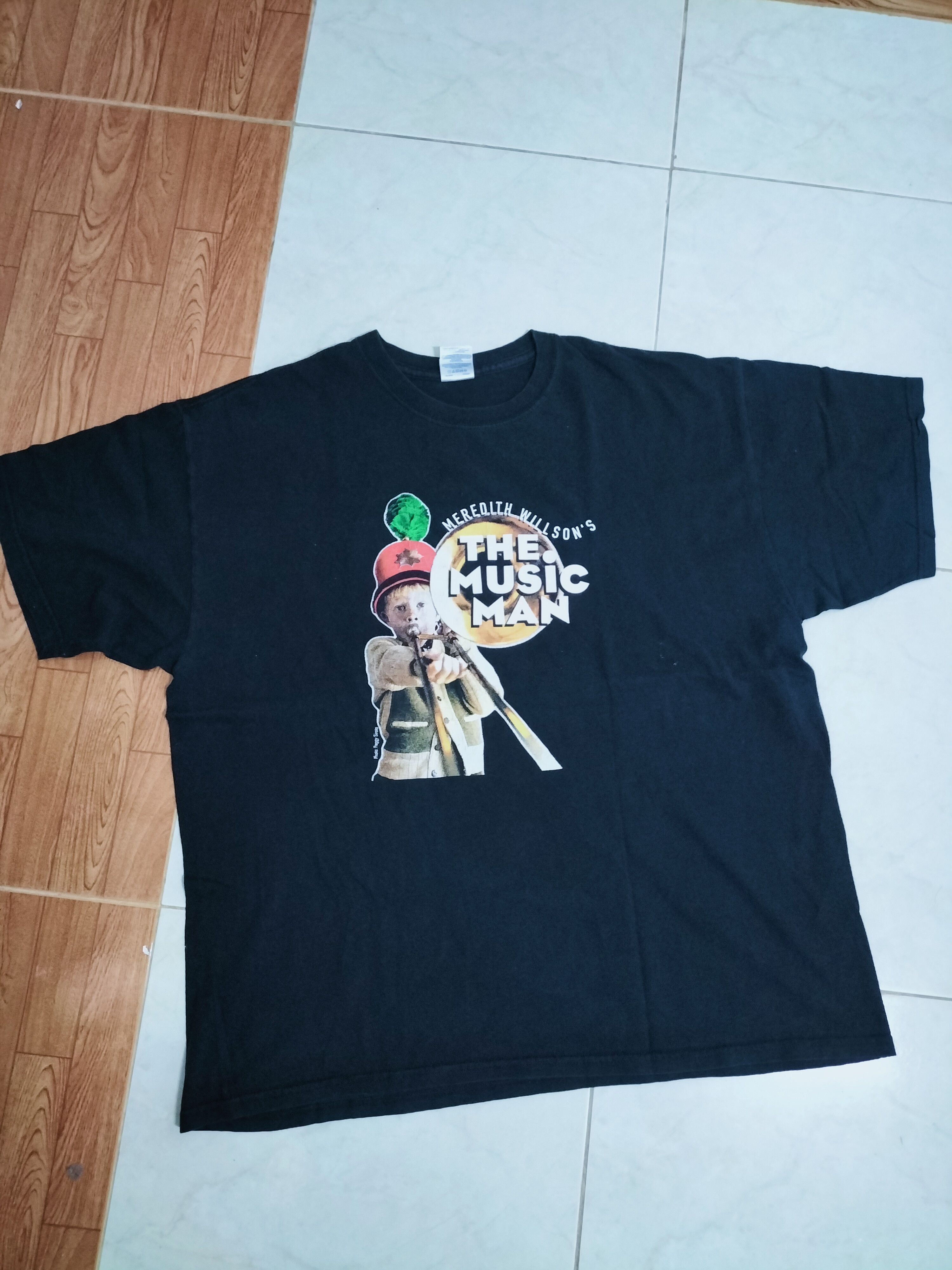 Vintage Vintage Meredith Willsons The Music Man Collabs Christmas St Size US L / EU 52-54 / 3 - 1 Thumbnail