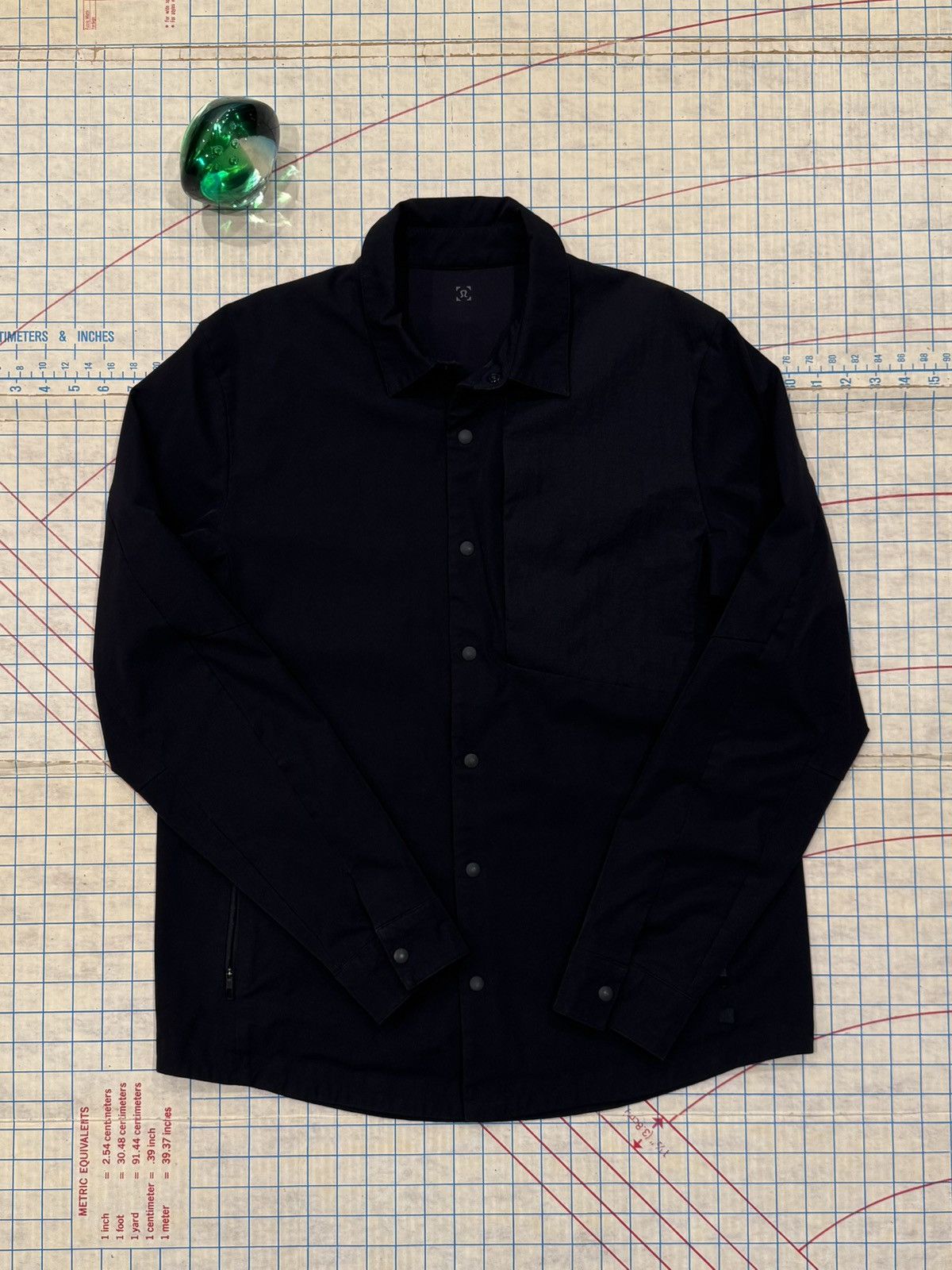 Lululemon Lululemon Coaches Jacket Black Fits Mens Size Large Size US L / EU 52-54 / 3 - 5 Thumbnail