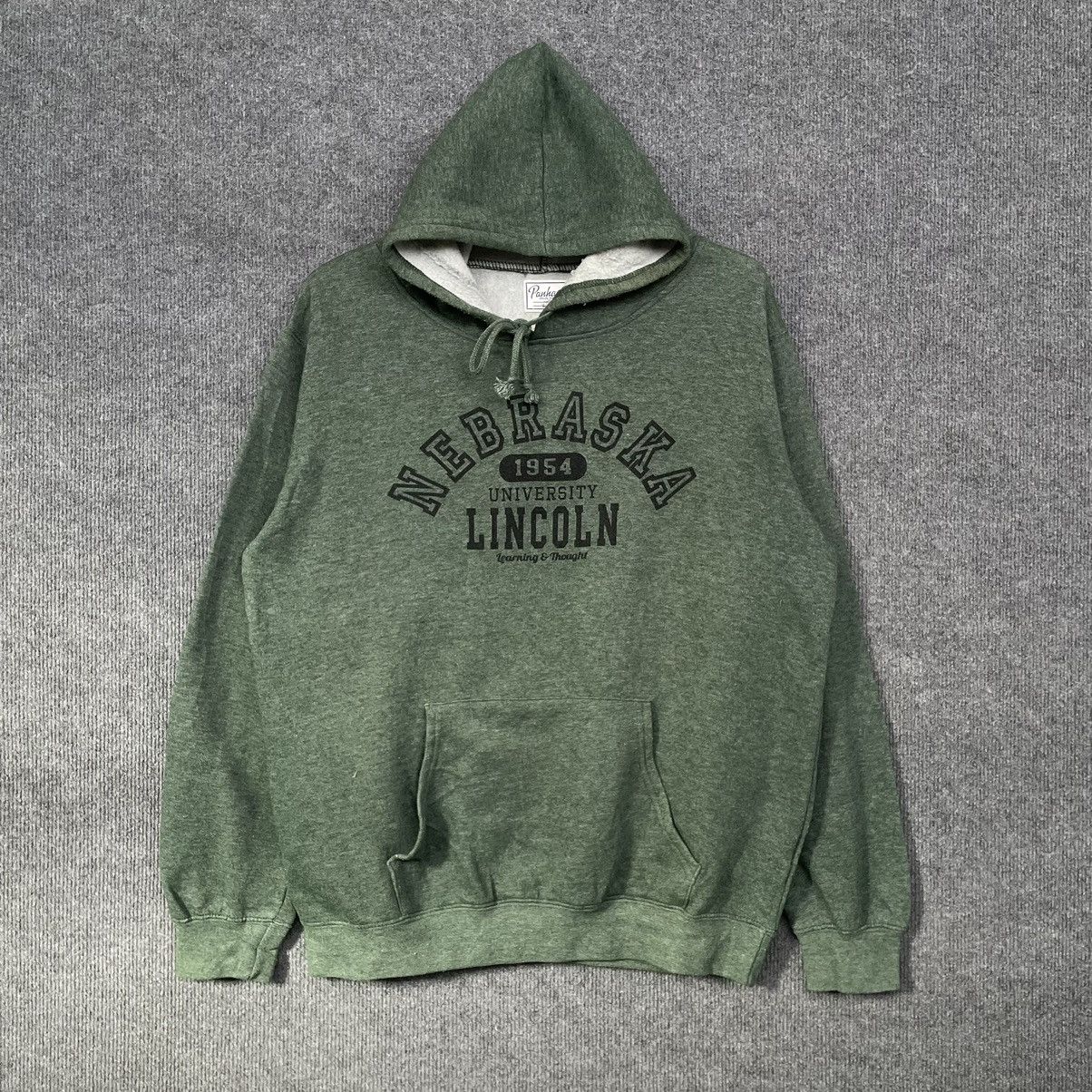 Vintage Vintage Y2K Nebraska Lincoln University Pullover Hoodie Size US L / EU 52-54 / 3 - 1 Thumbnail