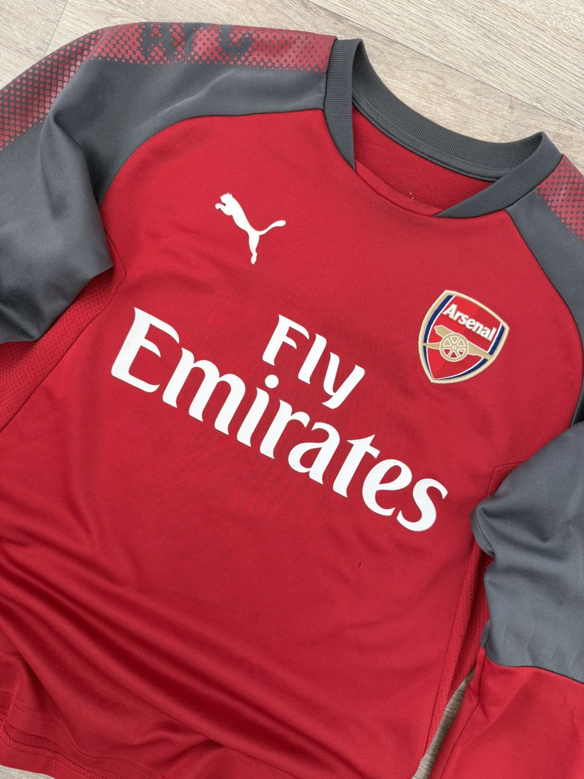 Puma PUMA ARSENAL Y2K TRACK SOCCER FOOTBALL BLOKECORE SWEATSHIRT Size US S / EU 44-46 / 1 - 4 Thumbnail