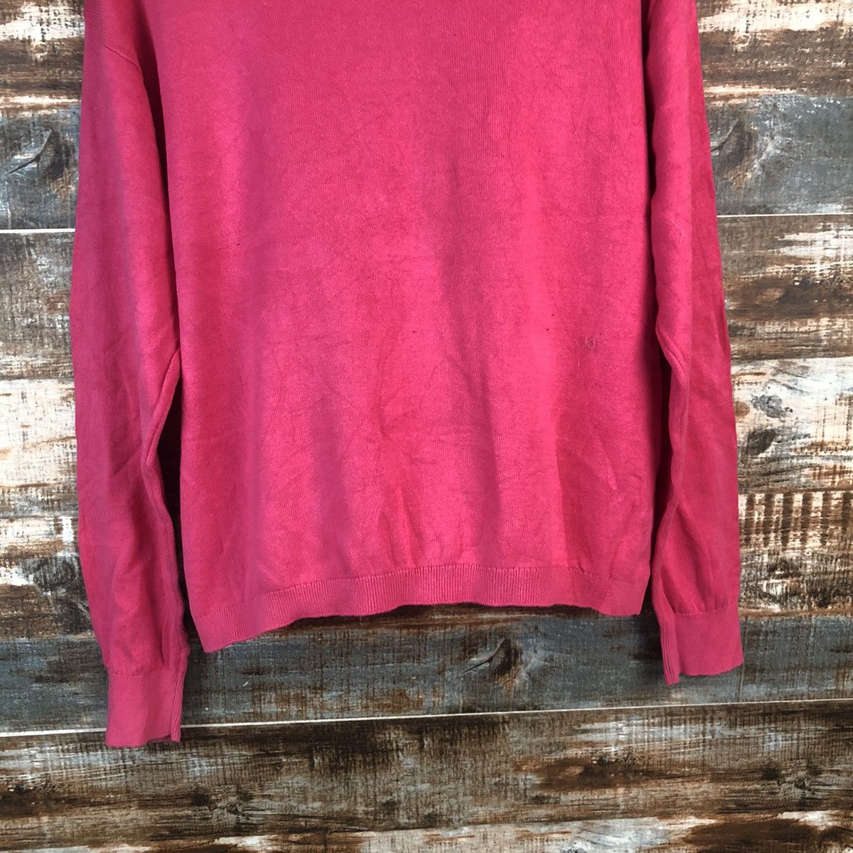 Japanese Brand DL lonely heart club H&M Divided Pink Sweaters #C687 Size US L / EU 52-54 / 3 - 13 Thumbnail