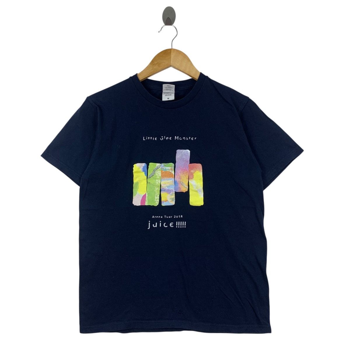 Japanese Brand LITTLE GLEE MONSTER Juice Arena Tour Japan Girl Group Tshirt Size US M / EU 48-50 / 2 - 1 Thumbnail