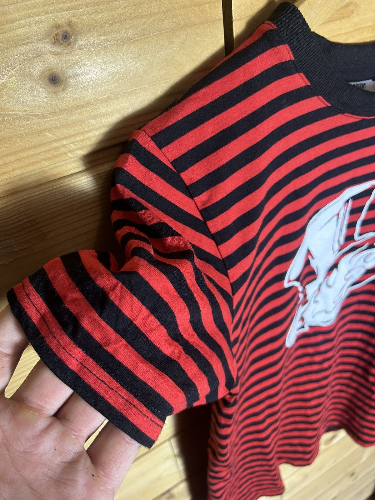 Japanese Brand Persona 5 sega video game striped t shirt Size US M / EU 48-50 / 2 - 4 Thumbnail
