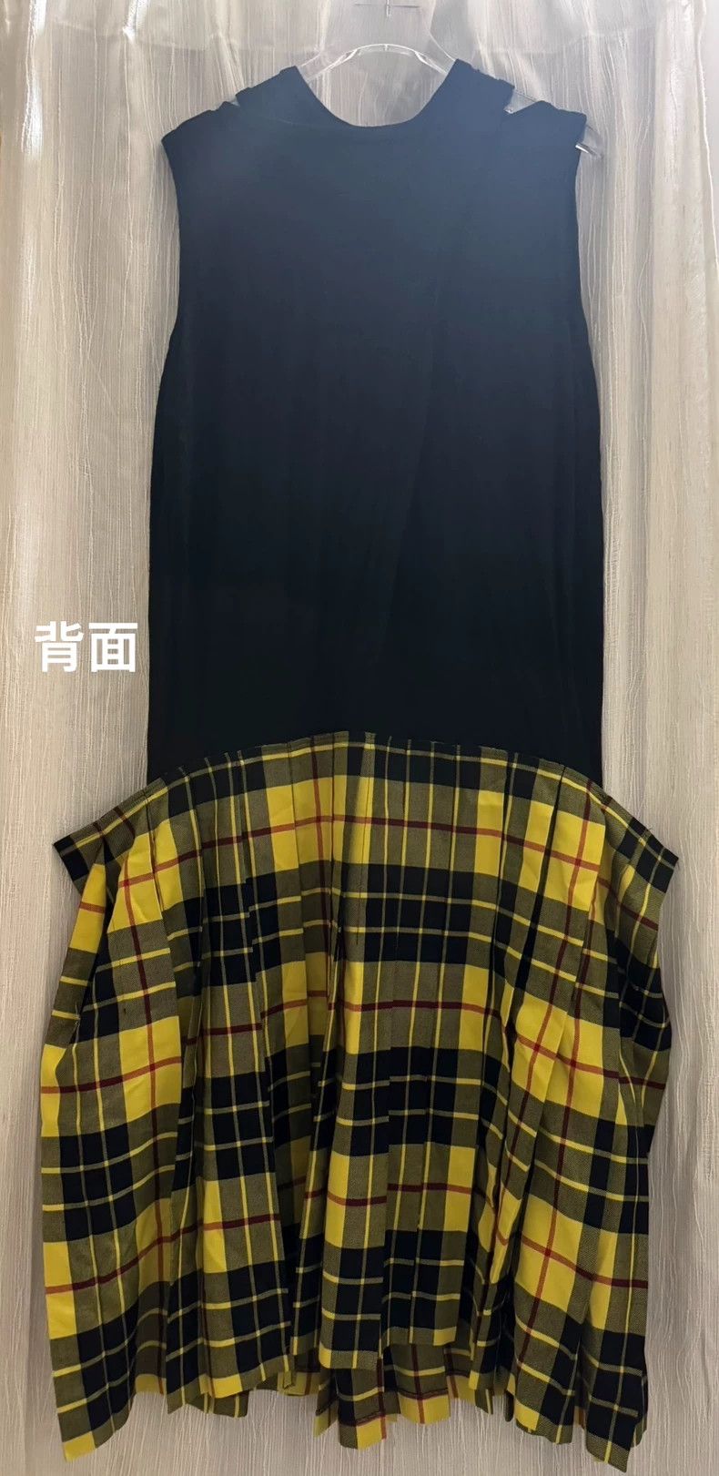Comme des Garcons Comme Des Garcons Yellow plaid construction dress Size XS / US 0-2 / IT 36-38 - 3 Thumbnail