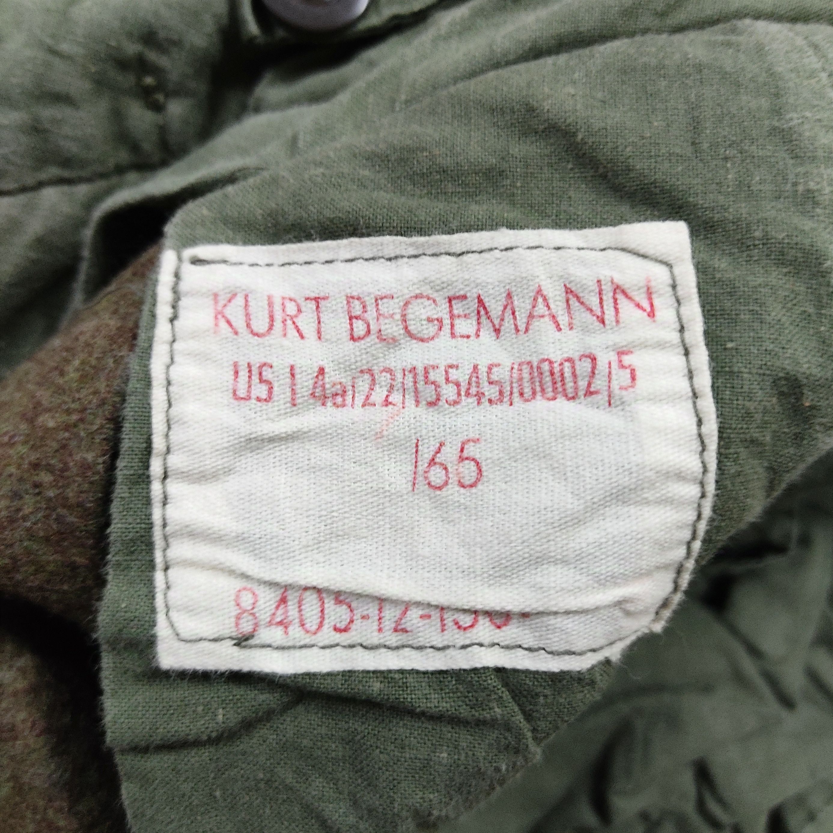 Vintage Vintage OG 60s Kurt Begemann Heavy Wool Combat Pants Size US 33 - 7 Thumbnail