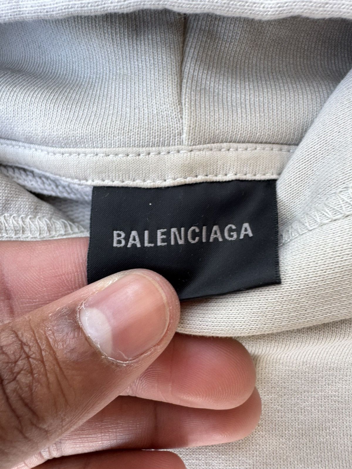 Balenciaga Balenciaga Paris Logo Hoodie Size US S / EU 44-46 / 1 - 3 Thumbnail