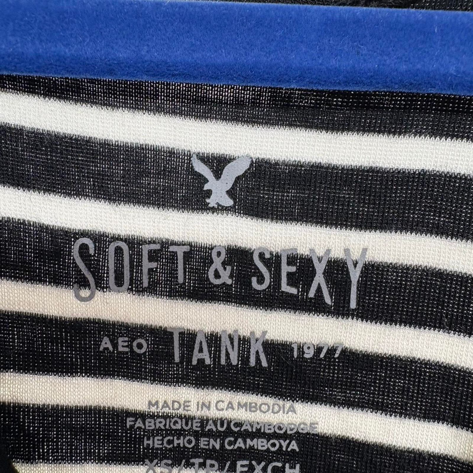 American Eagle Outfitters American eagle grey and white Size S / US 4 / IT 40 - 7 Thumbnail