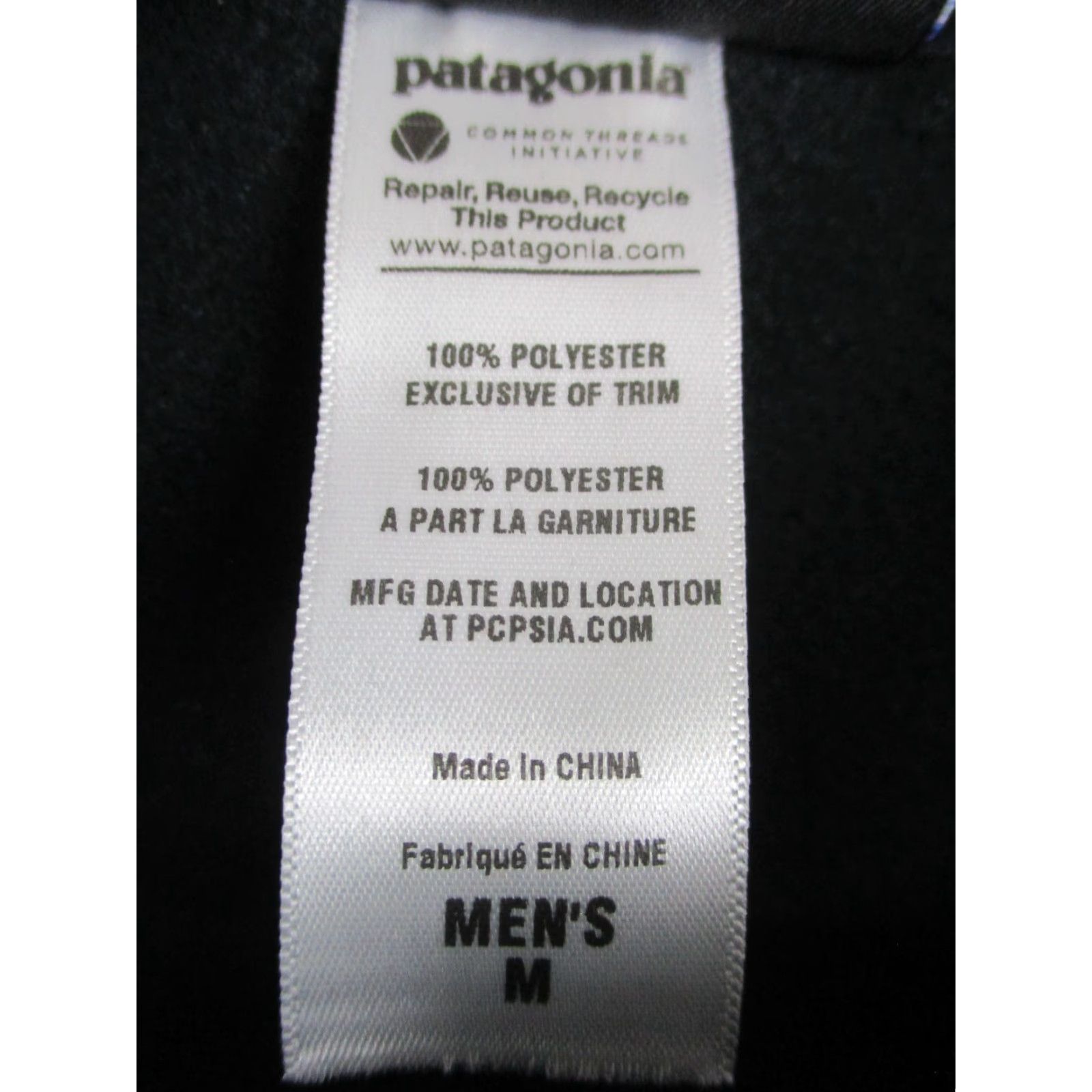 Patagonia Patagonia Synchilla Jacket Fleece Men’s Medium Black Pfister Co Branded Jacket Size US M / EU 48-50 / 2 - 6 Thumbnail