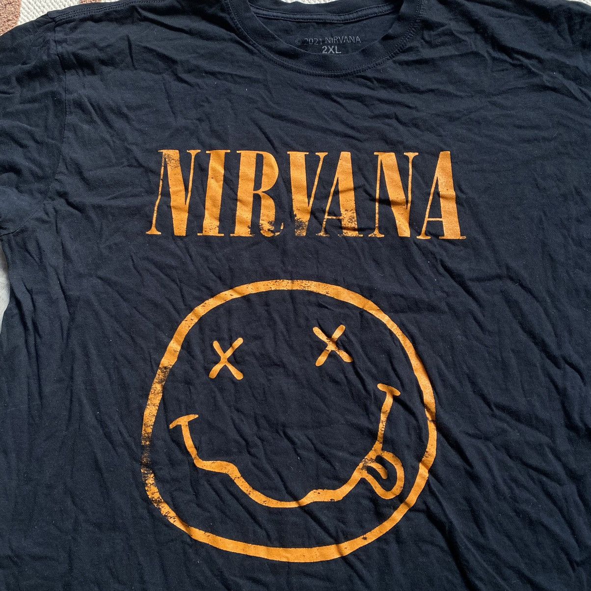 Band Tees NIRVANA Y2K BIG LOGO GRUNGE BAND T SHIRT Size US XXL / EU 58 / 5 - 2 Thumbnail