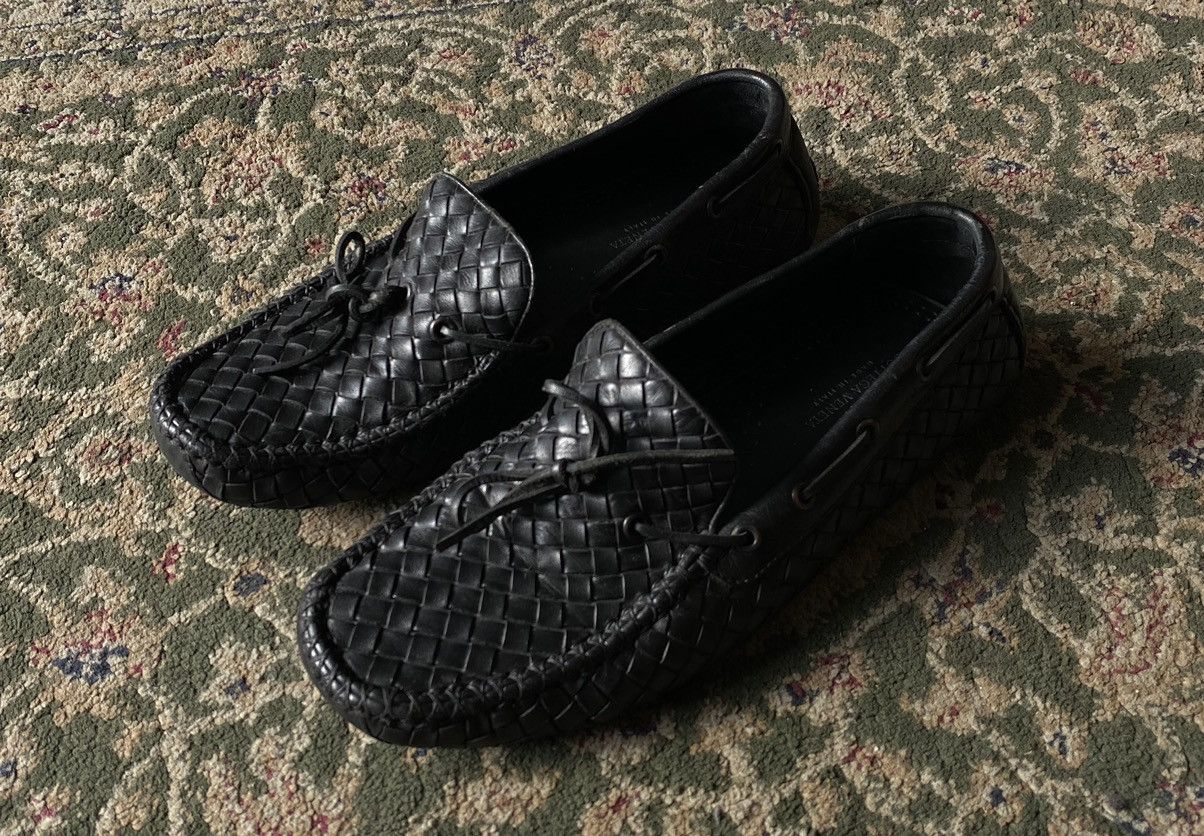 Bottega Veneta o1loc1c0224 651305 Plat in Seaweed | Grailed
