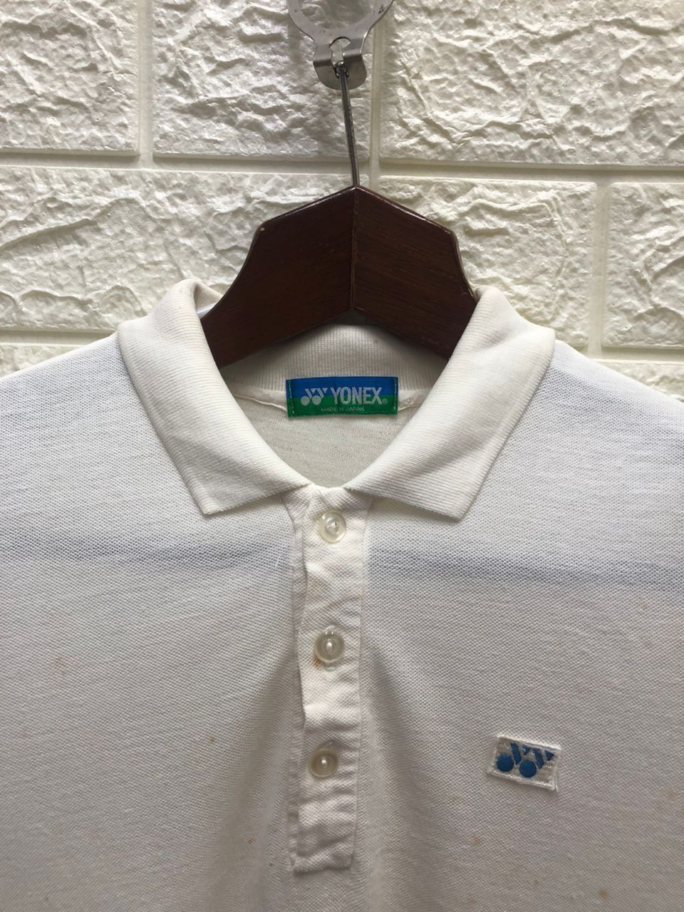 Japanese Brand Vintage 90s Yonex Jersey Polo Tee single stich made in japan Size US M / EU 48-50 / 2 - 9 Thumbnail