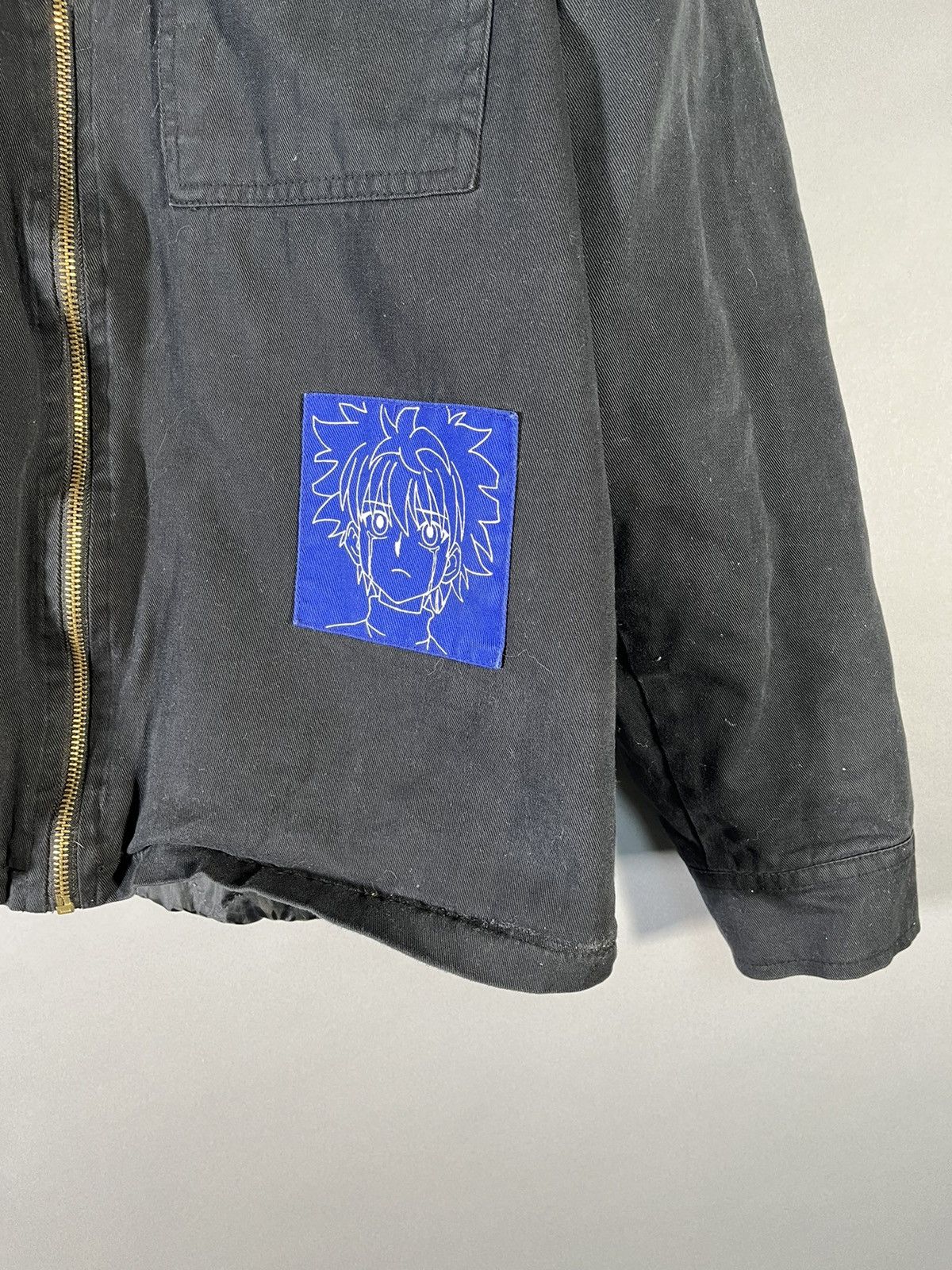 Cartoon Network Hunter x Hunter Black Killua Patch Jacket Size US M / EU 48-50 / 2 - 3 Thumbnail
