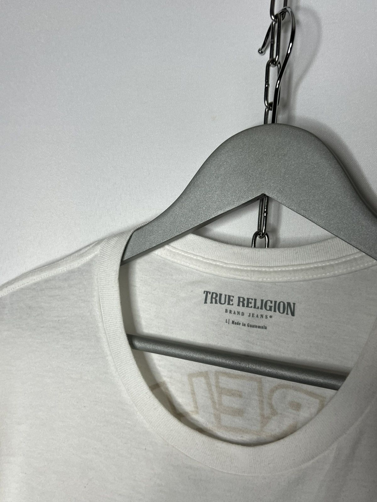 True Religion True Religion Buddha Arch Big Logo Tee T-Shirt Rare Size US L / EU 52-54 / 3 - 8 Thumbnail