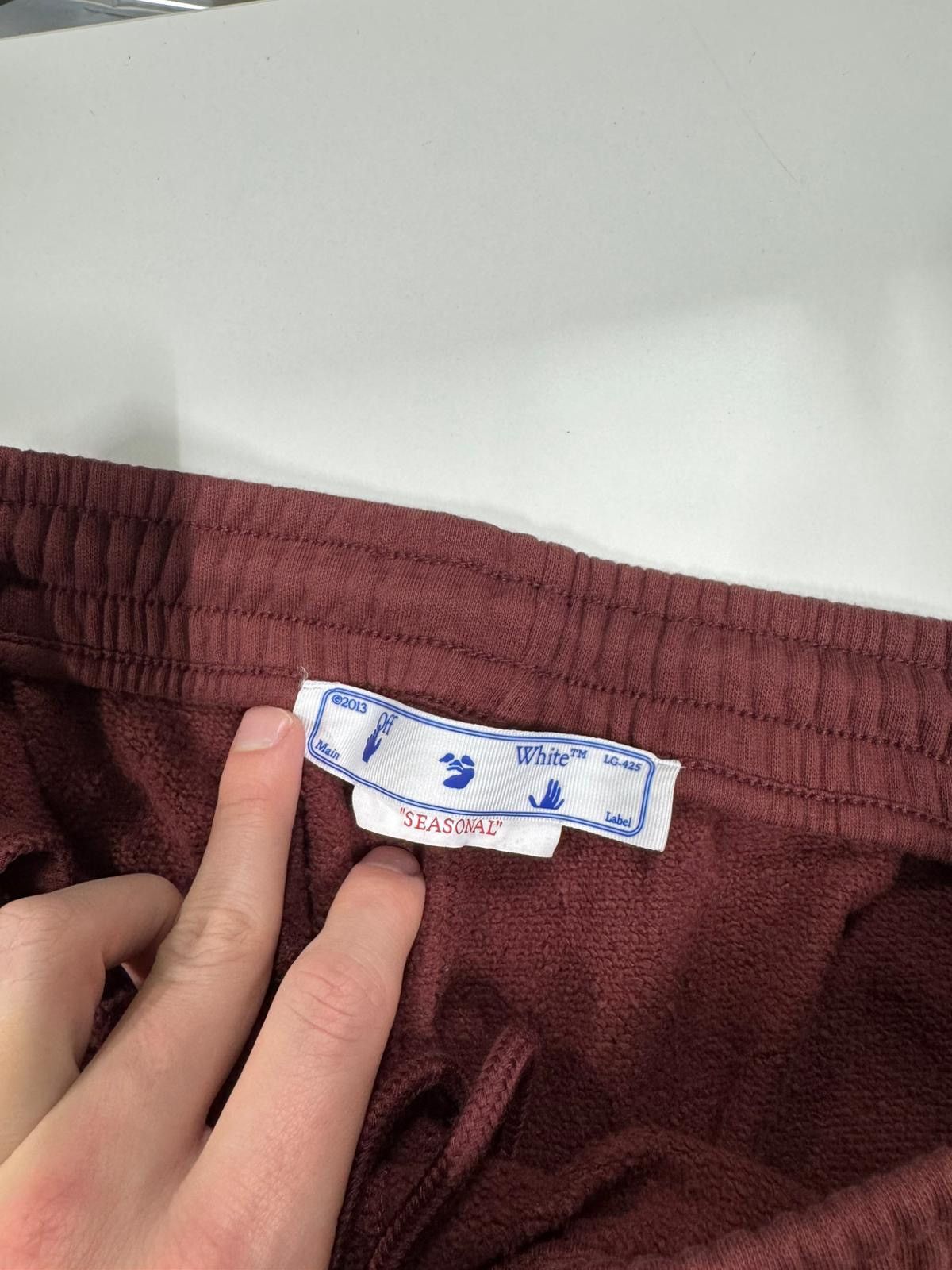 Off-White Off-white Logo Sweatshorts NEW 700$ Size US 34 / EU 50 - 4 Thumbnail