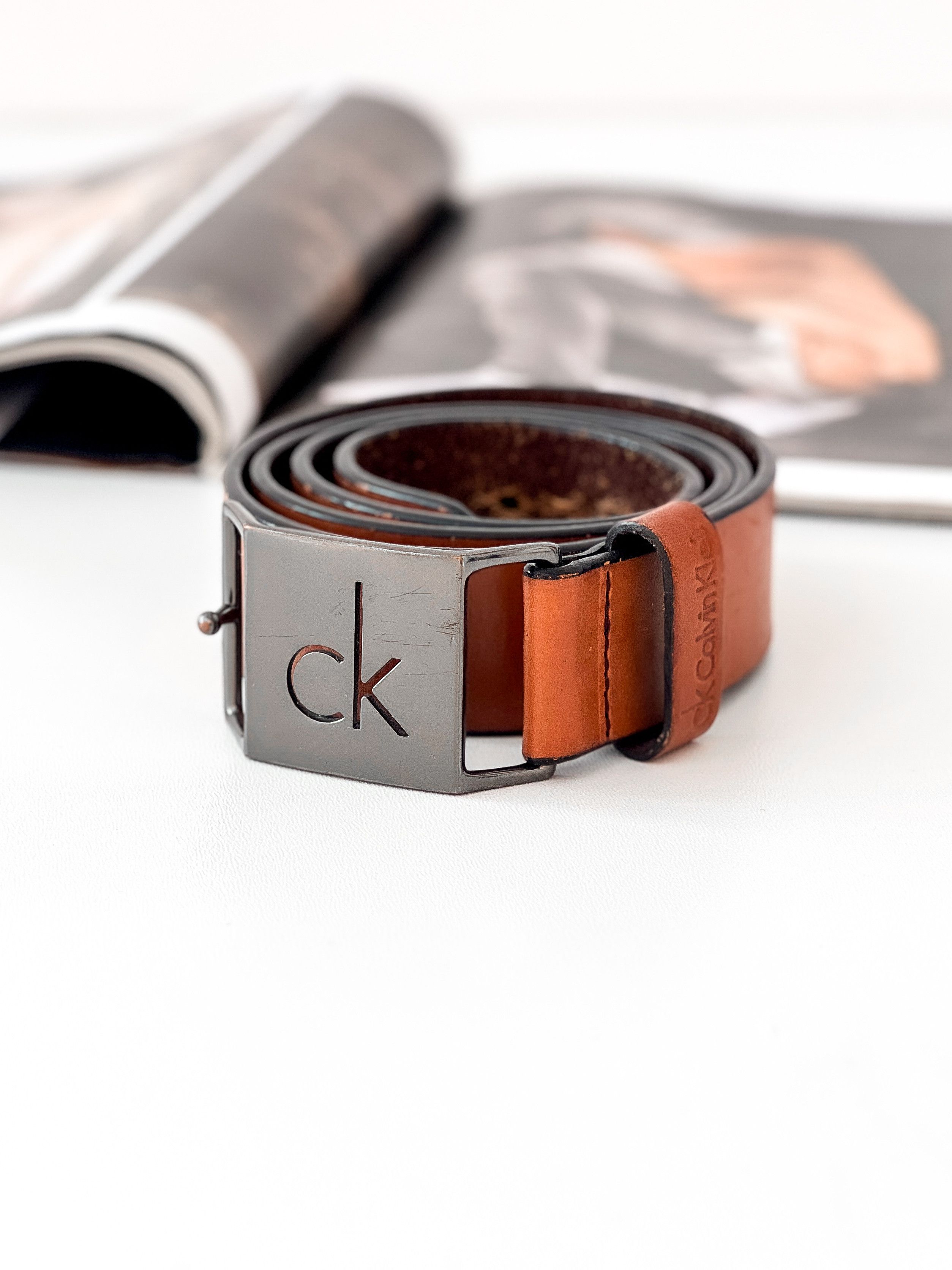 Calvin Klein Calvin Klein leather belt Size ONE SIZE - 8 Thumbnail