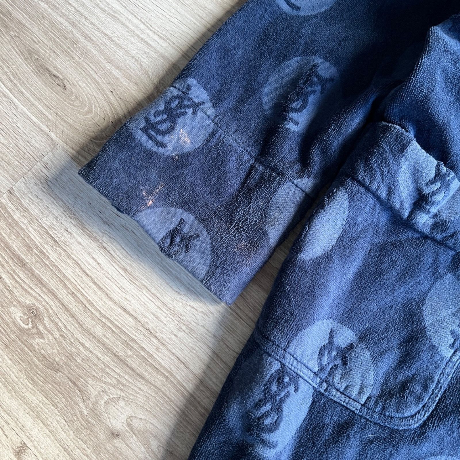 Saint Laurent Paris Yves Saint Laurent Monogram Hooded Bathrobe 9965AC Size US XL / EU 56 / 4 - 5 Thumbnail