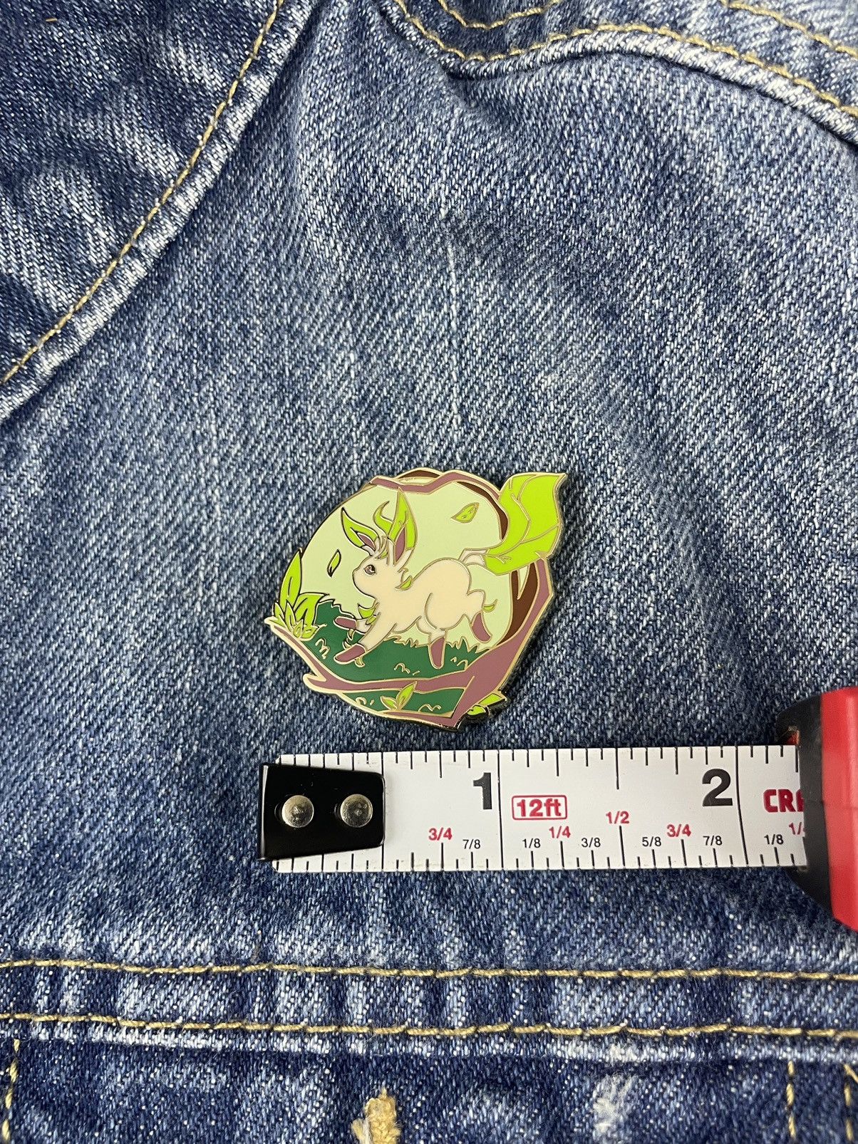Other Leafeon Enamel Pin Size ONE SIZE - 2 Thumbnail