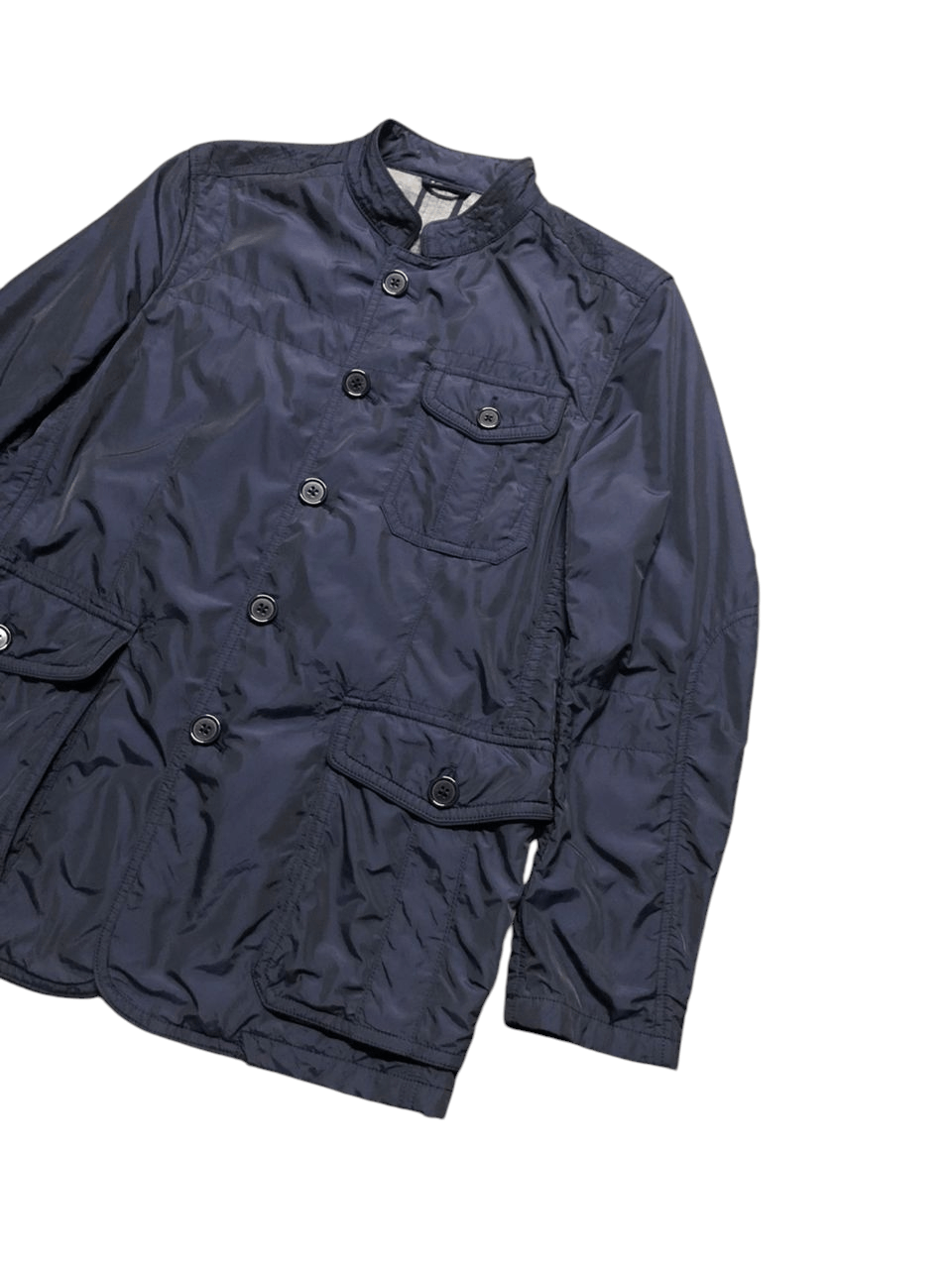 Yohji Yamamoto Vintage D'urban Yohji Yamamoto Polyester Safari Jacket Size US M / EU 48-50 / 2 - 6 Thumbnail
