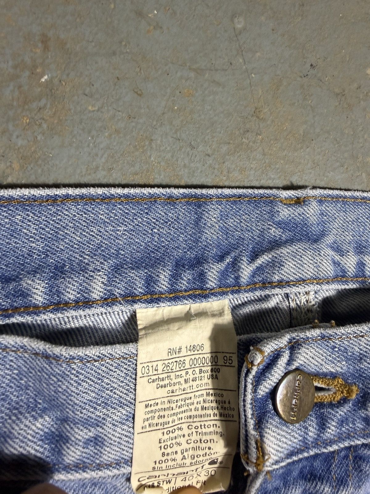 Carhartt Vintage Carhartt Jeans Size US 40 / EU 56 - 7 Thumbnail