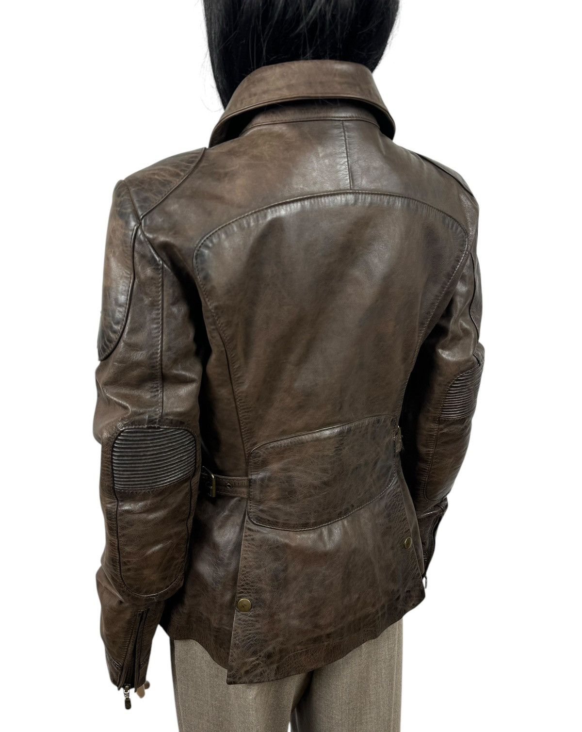 Belstaff Belstaff Womens Genuine Leather Jacket Gold Label size 42 Size M / US 6-8 / IT 42-44 - 9 Thumbnail
