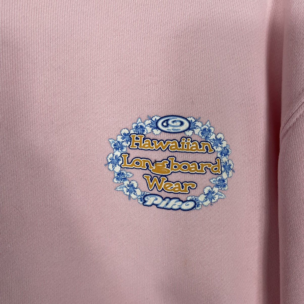 Japanese Brand Piko Hawaian Longboard Wear Pink Sweatshirt Size M / US 6-8 / IT 42-44 - 10 Thumbnail