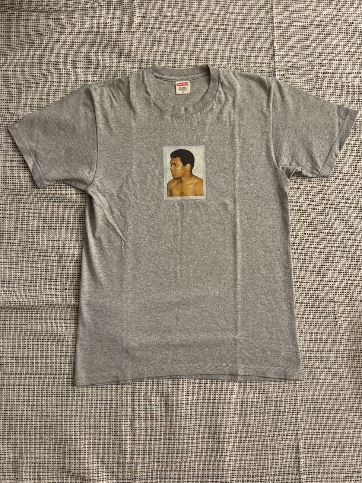 Supreme Supreme Muhammad Ali Andy Warhol Photo Gray Tee Size US M / EU 48-50 / 2 - 1 Thumbnail