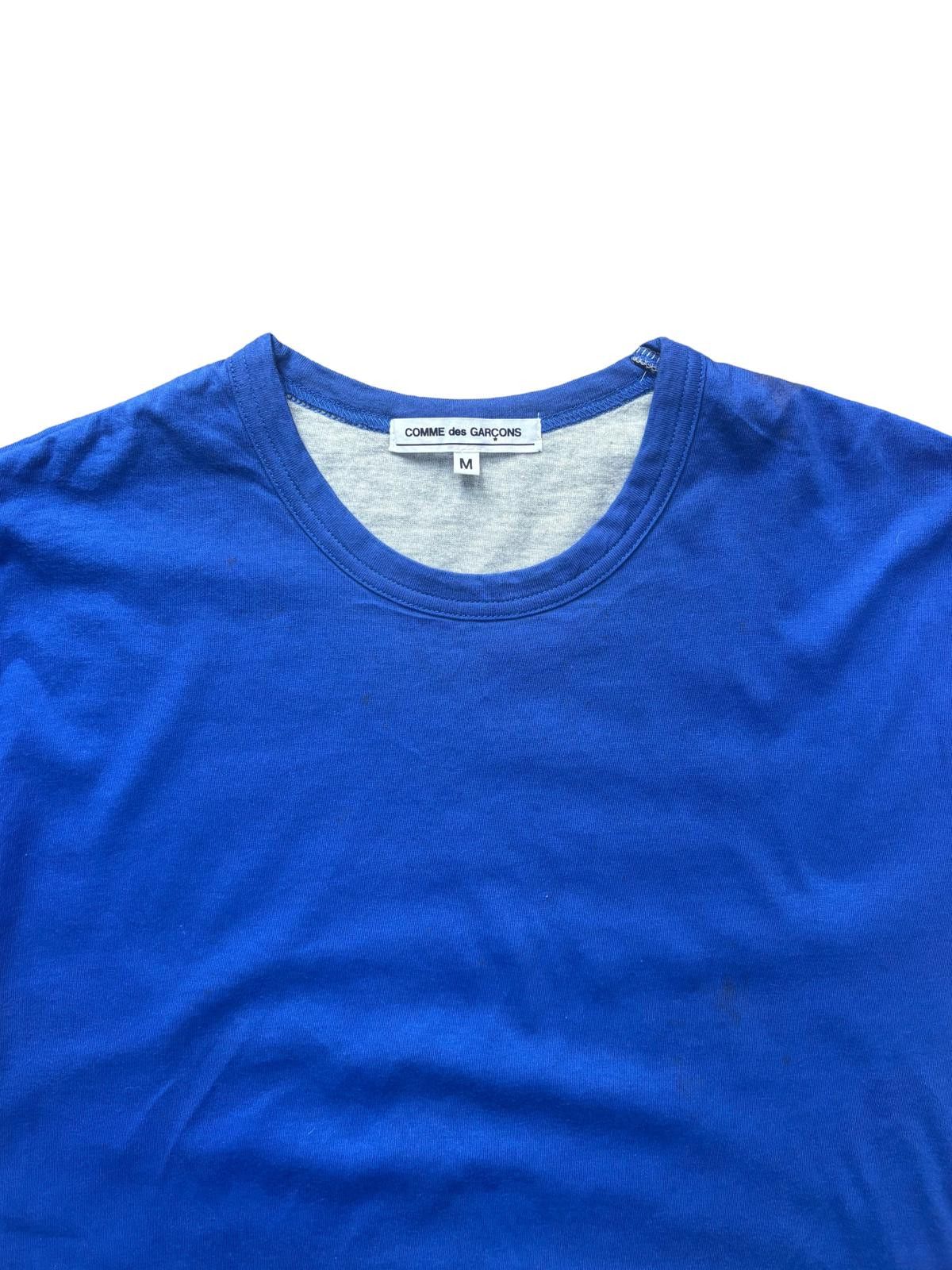 Comme des Garcons Comme des Garçons T Shirt Blue Purple Medium Japan Size US M / EU 48-50 / 2 - 2 Thumbnail