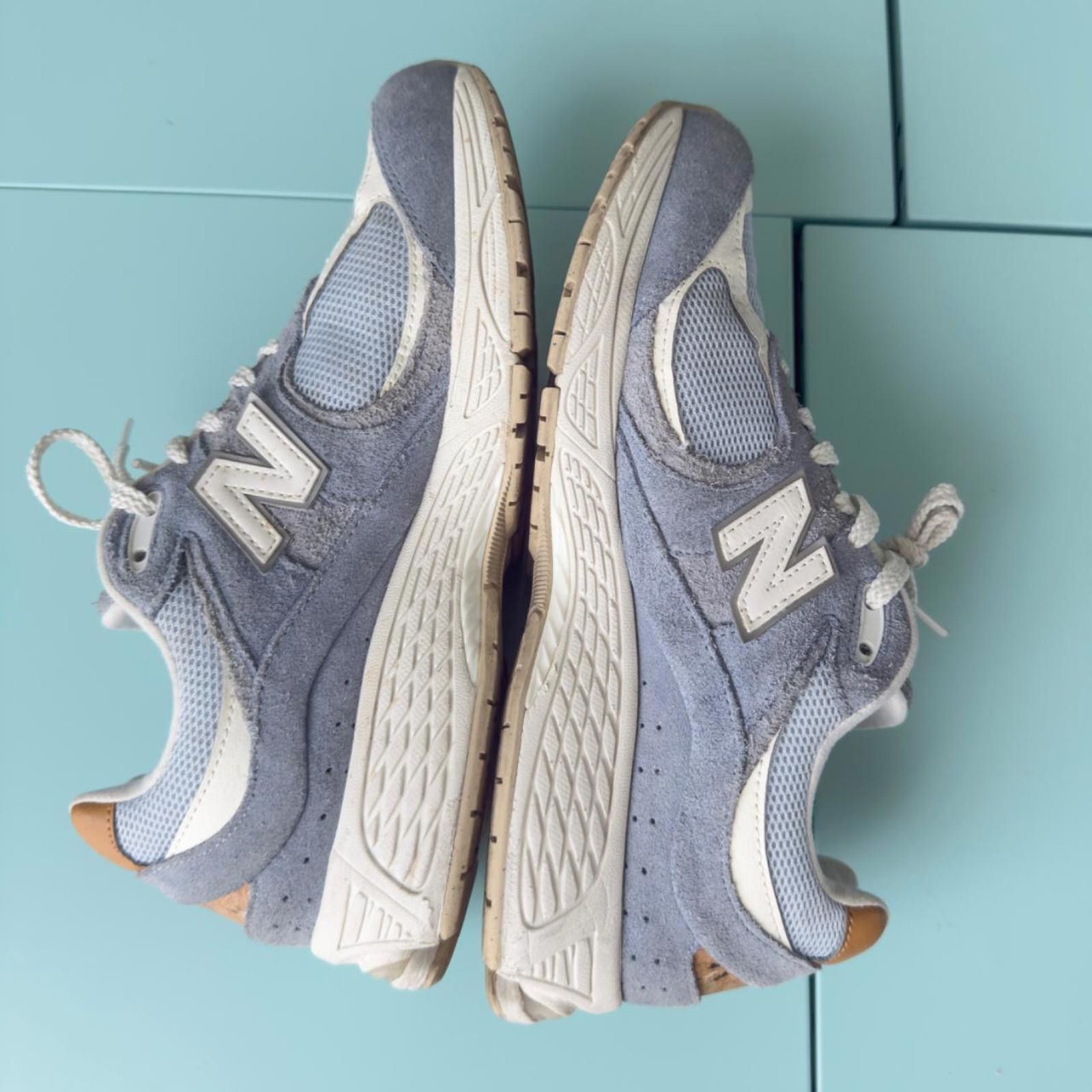 New Balance New Balance Men's Blue and Tan Trainer Size US 9.5 / EU 42-43 - 5 Thumbnail