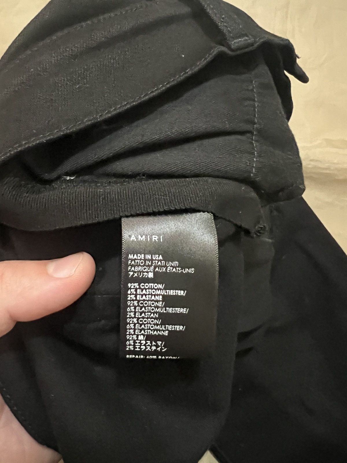 Amiri Amiri mx1 black jeans size 34 Size US 33 - 7 Thumbnail