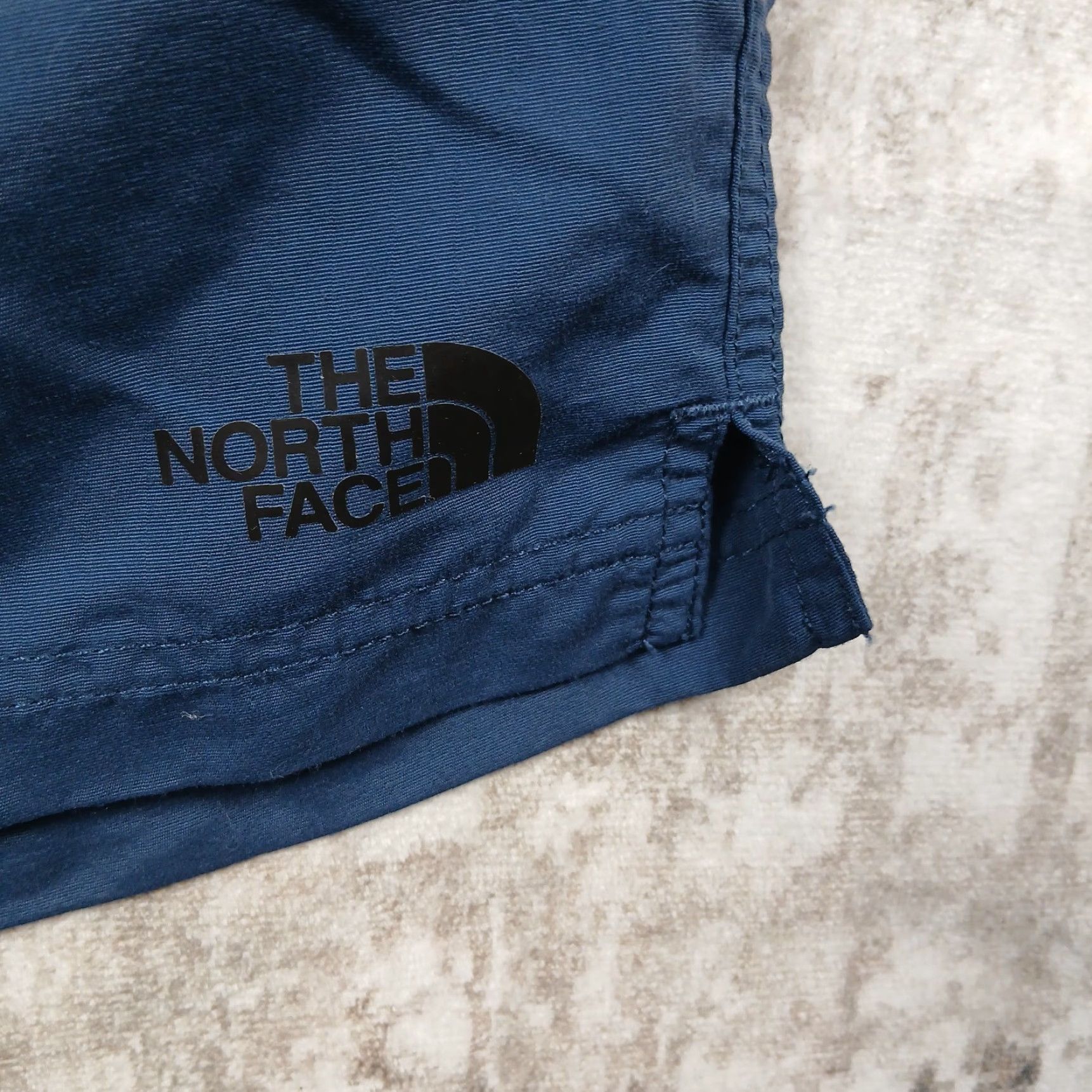 The North Face The North Face Shorts Mens M Blue Hiking Regular | Nylon Polyester Knit Belted Comfort Activewear Outdoor Size US 31 - 3 Thumbnail
