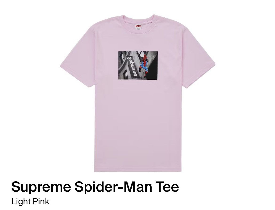 Supreme Supreme Spider-Man Tee Size US M / EU 48-50 / 2 - 1 Thumbnail